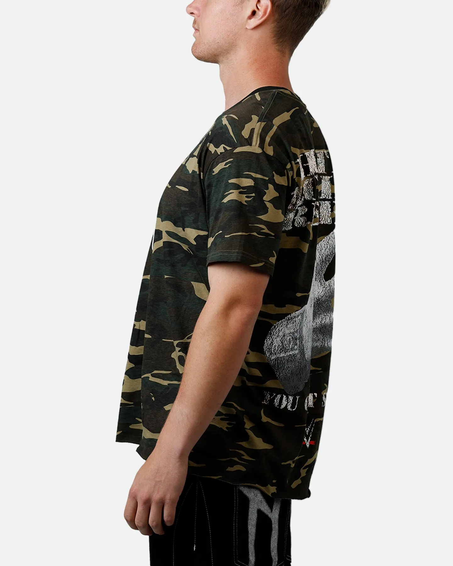 Culture Kings X WWE John Cena Ruthless Aggression Vintage T-Shirt Woodland Camo sold by Culture Kings product image thumbnail 5