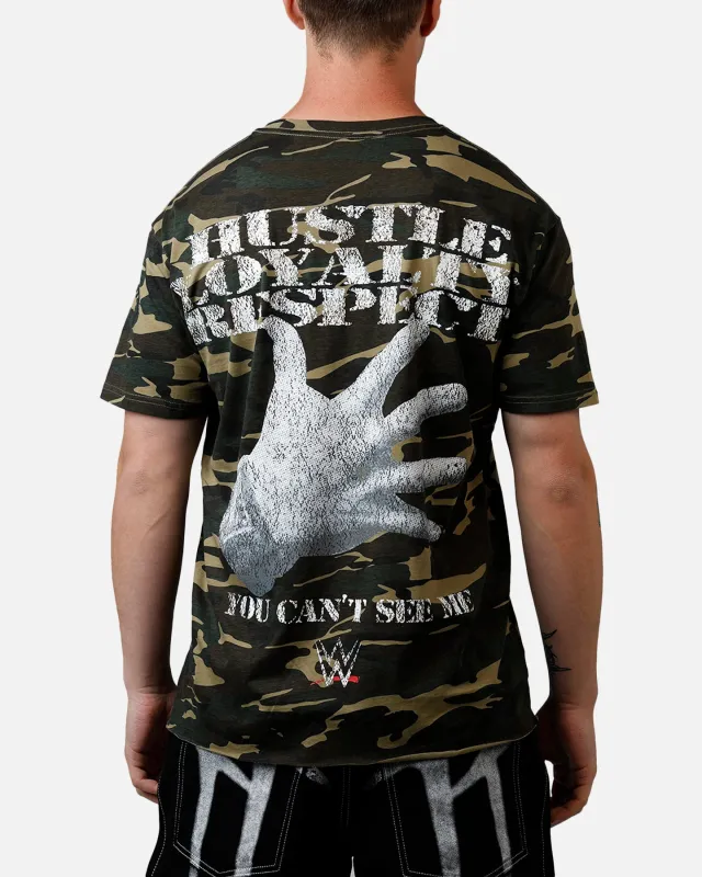 Culture Kings X WWE John Cena Ruthless Aggression Vintage T-Shirt Woodland Camo sold by Culture Kings