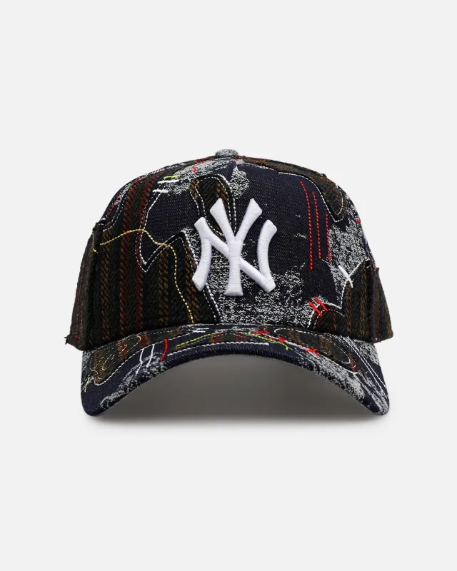New Era New York Yankees 'Running Stitch' 9FORTY A-Frame Snapback Multi sold by Culture Kings