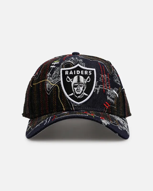 New Era Las Vegas Raiders 'Running Stitch' 9FORTY A-Frame Snapback Multi sold by Culture Kings