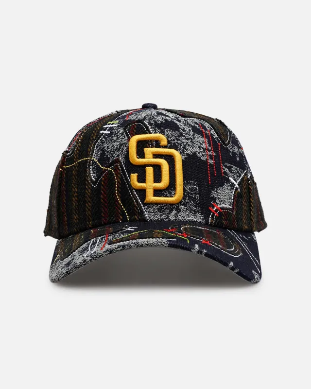 New Era San Diego Padres 'Running Stitch' 9FORTY A-Frame Snapback Multi sold by Culture Kings