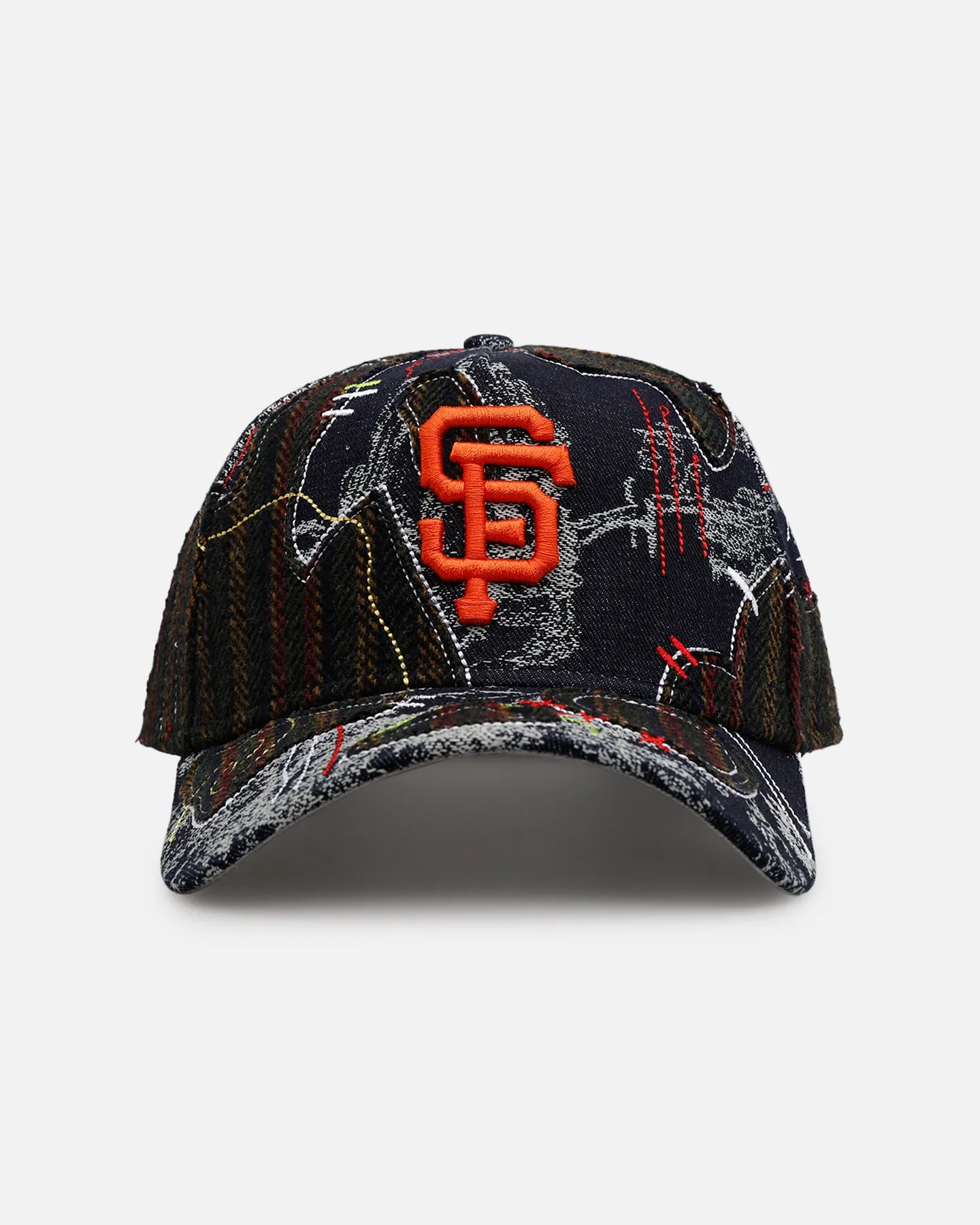 New Era San Francisco Giants 'Running Stitch' 9FORTY A-Frame Snapback Multi sold by Culture Kings