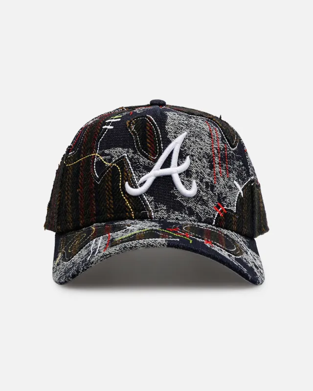 New Era Atlanta Braves 'Running Stitch' 9FORTY A-Frame Snapback Multi sold by Culture Kings