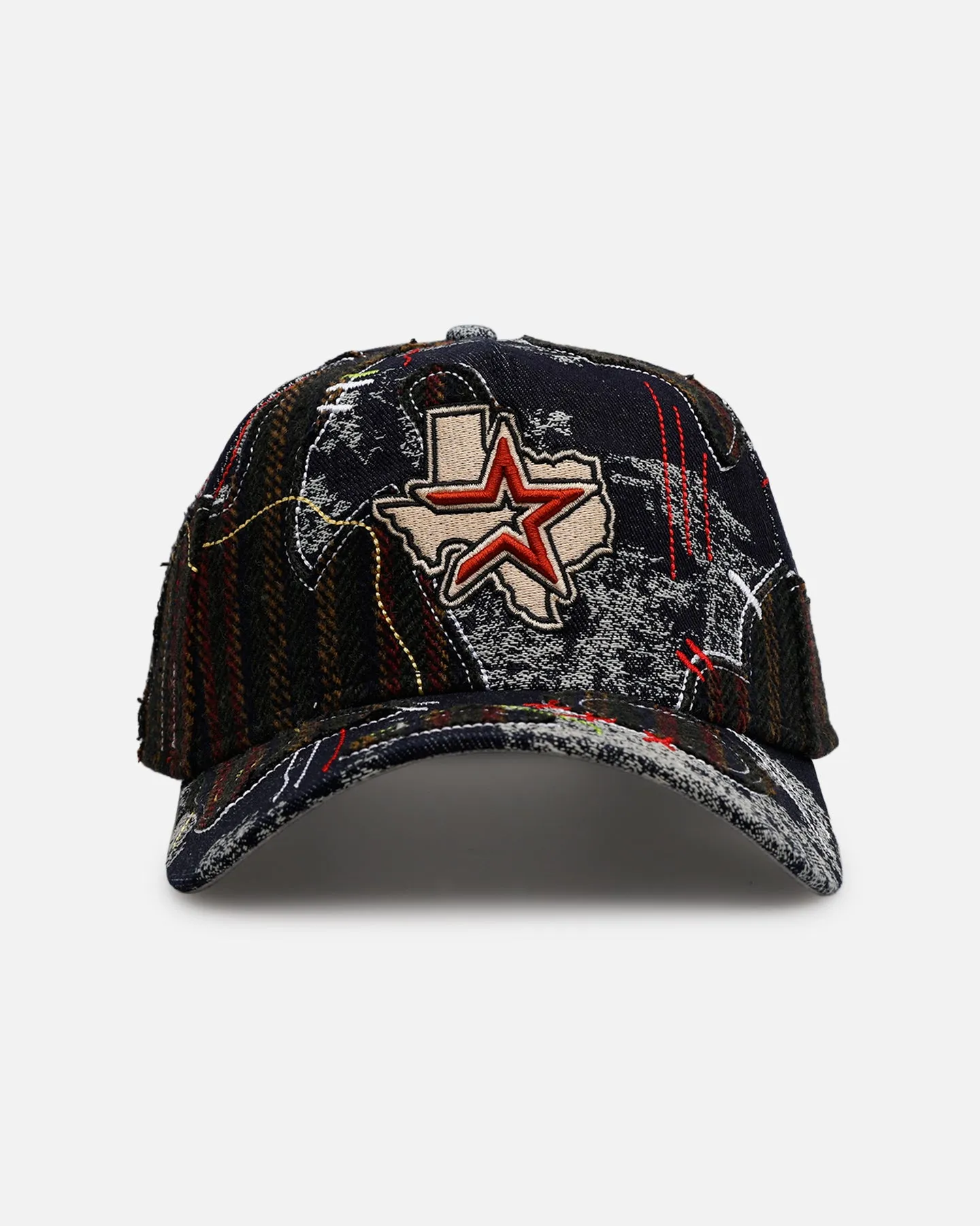 New Era Houston Astros 'Running Stitch' 9FORTY A-Frame Snapback Multi sold by Culture Kings