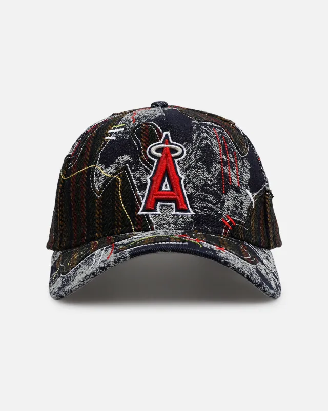 New Era Los Angeles Angels 'Running Stitch' 9FORTY A-Frame Snapback Multi sold by Culture Kings