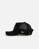 New Era New York Yankees 'Distressed' 9FORTY A-Frame Trucker Snapback Black/White sold by Culture Kings