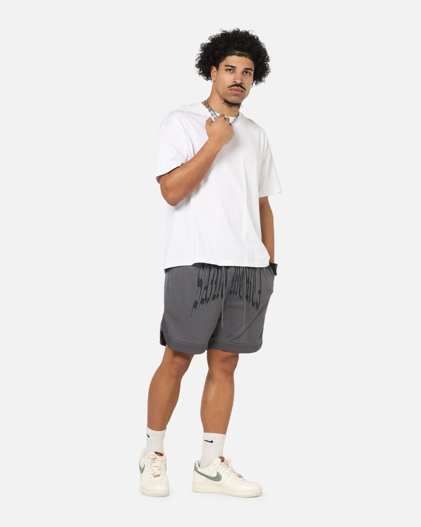 Saint Morta Vill Park Mesh Shorts Vintage Black sold by Culture Kings product image thumbnail 2
