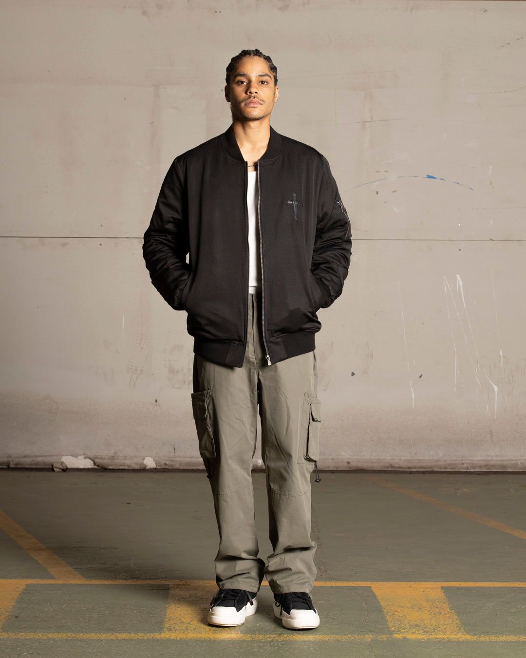 Saint Morta Flight Jacket Black sold by Culture Kings product image thumbnail 3