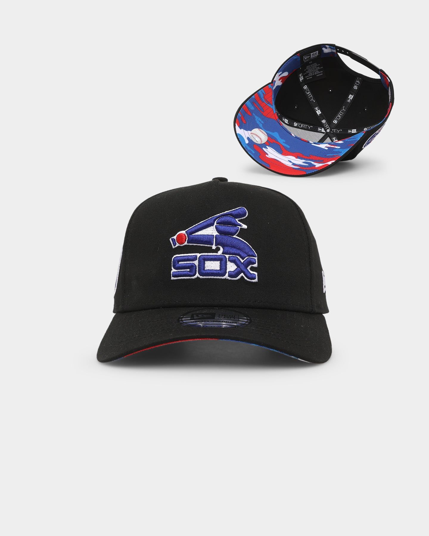 New Era Chicago White Sox 'Camo Underbrim' 9FORTY K-Frame Snapback Black sold by Culture Kings