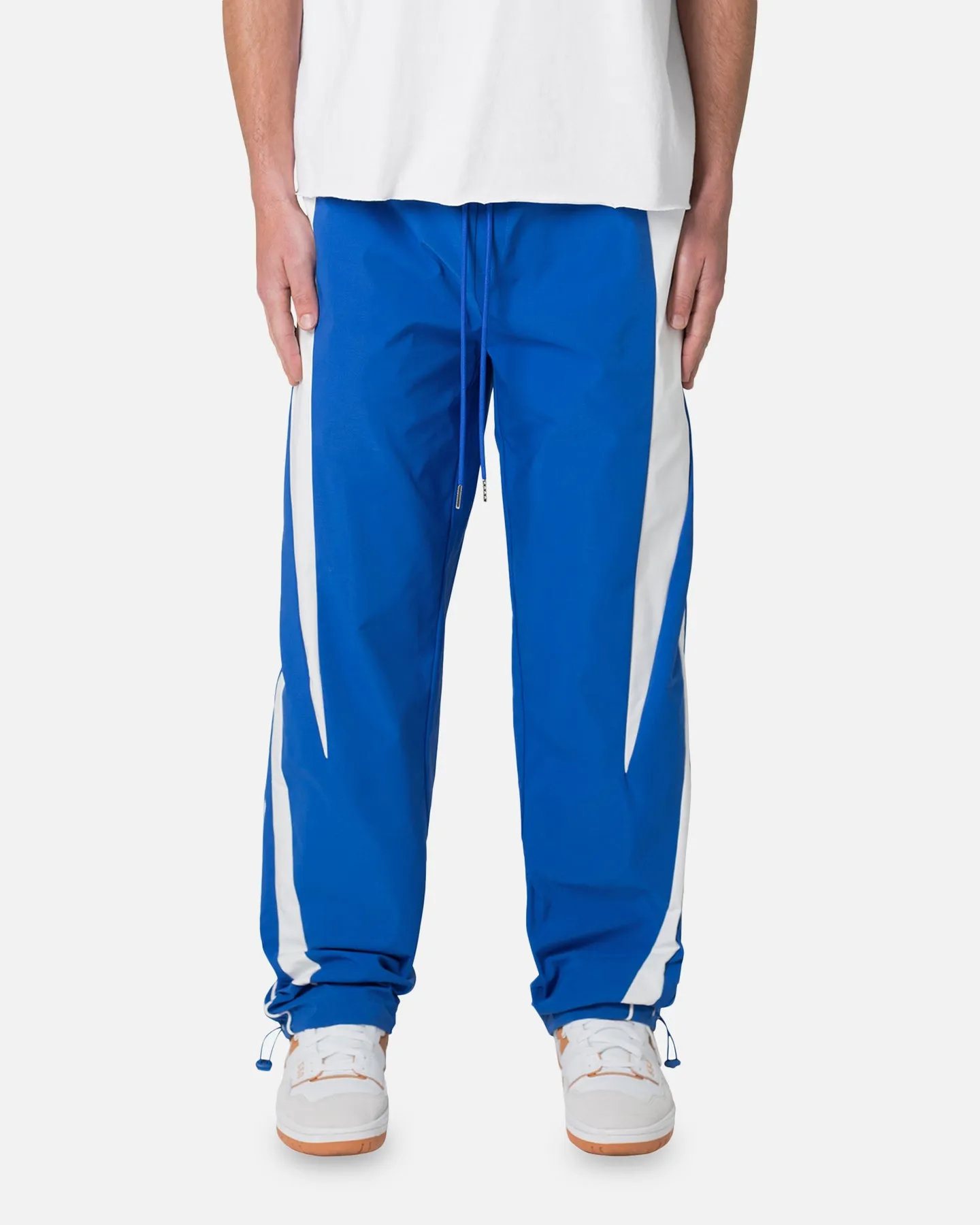 MNML Striped Track Pants Blue/White sold by Culture Kings