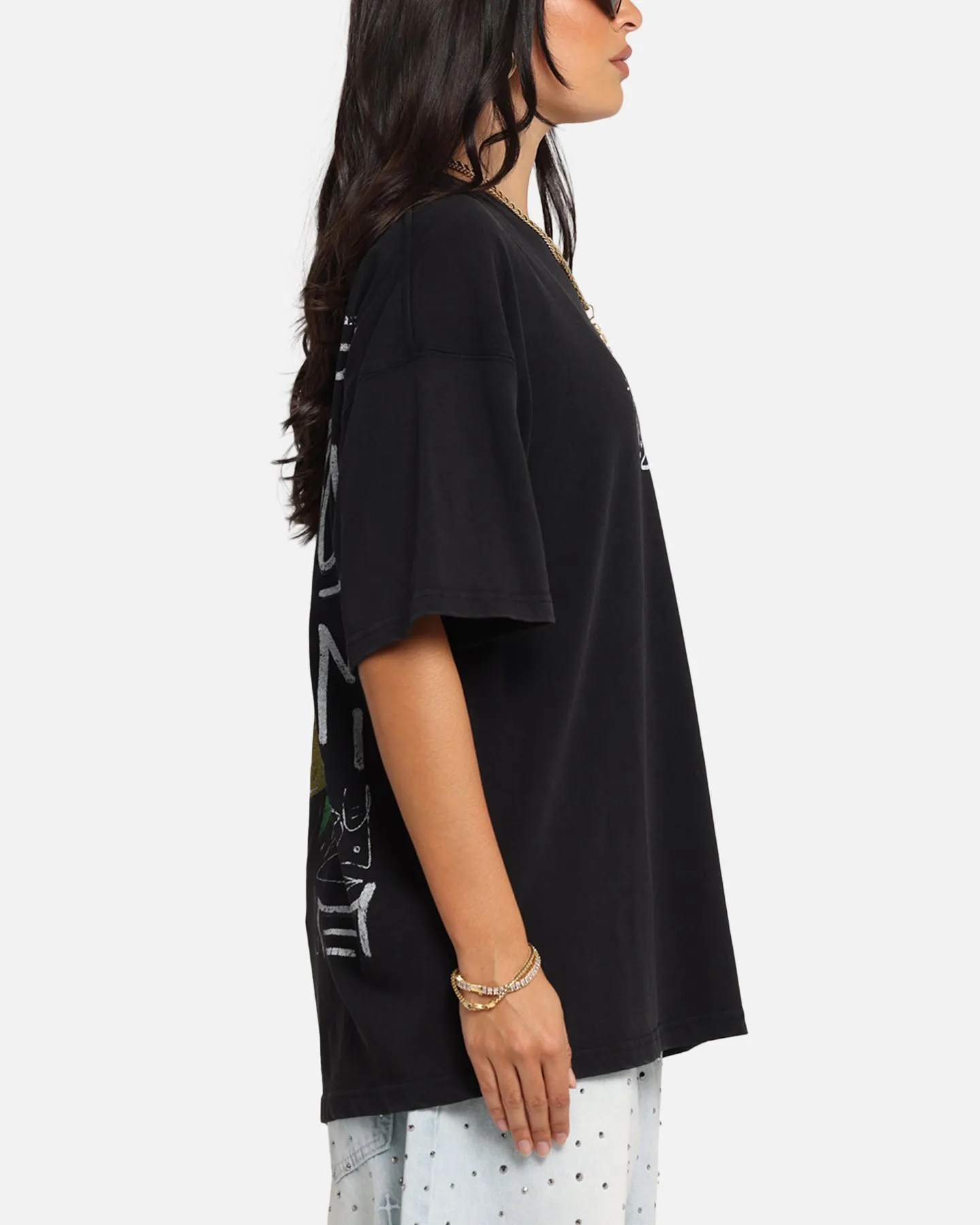 American Thrift Disney Pluto T-Shirt Black sold by Culture Kings product image thumbnail 5