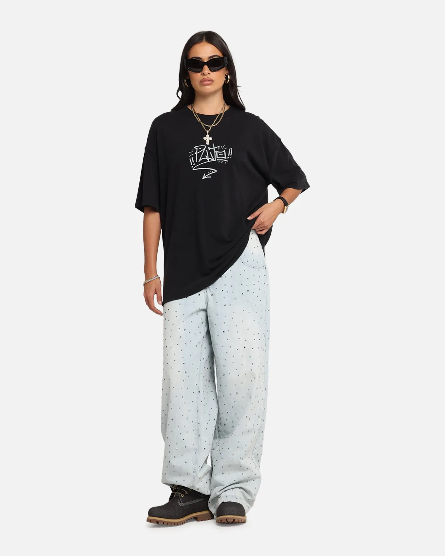 American Thrift Disney Pluto T-Shirt Black sold by Culture Kings product image thumbnail 4