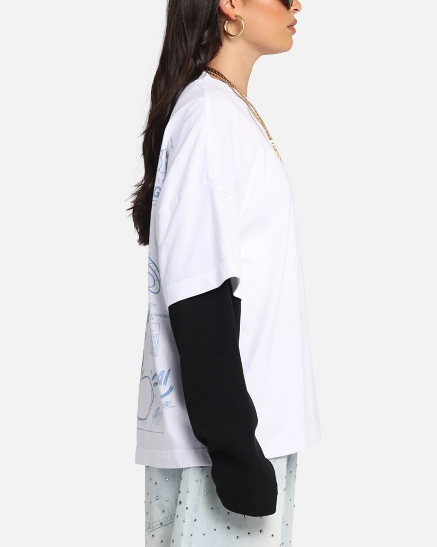 American Thrift Disney Mickey Prototype II Long Sleeve T-Shirt White sold by Culture Kings product image thumbnail 5