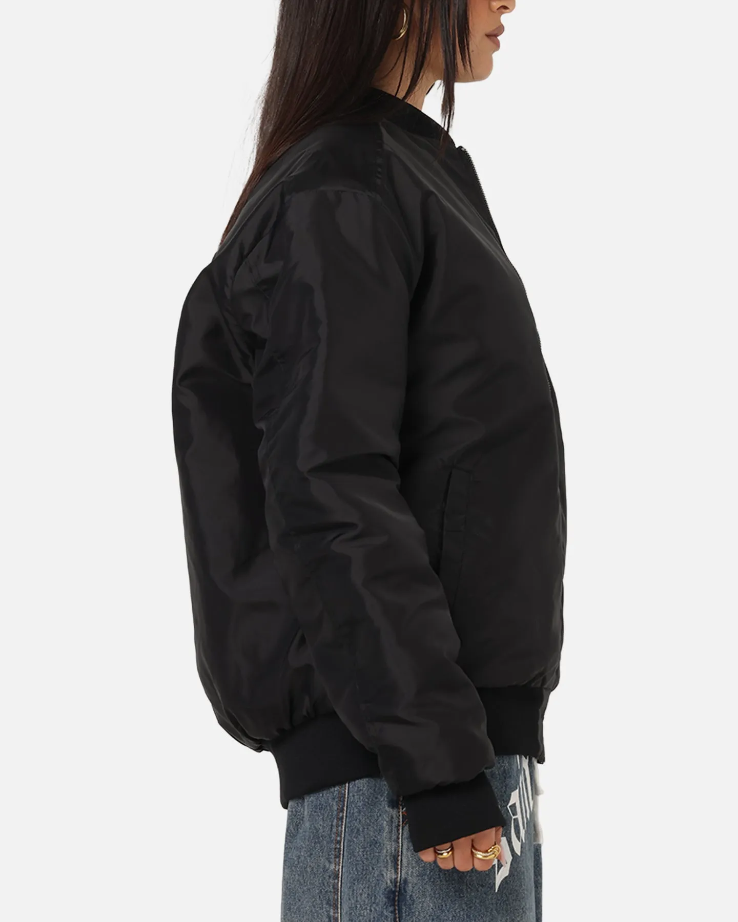 Saint Morta Gothic Noir Bomber Jacket Black sold by Culture Kings product image thumbnail 5