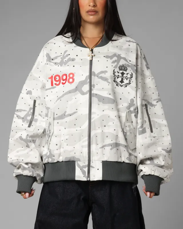 Loiter Hailstorm Bomber Snow Camo sold by Culture Kings