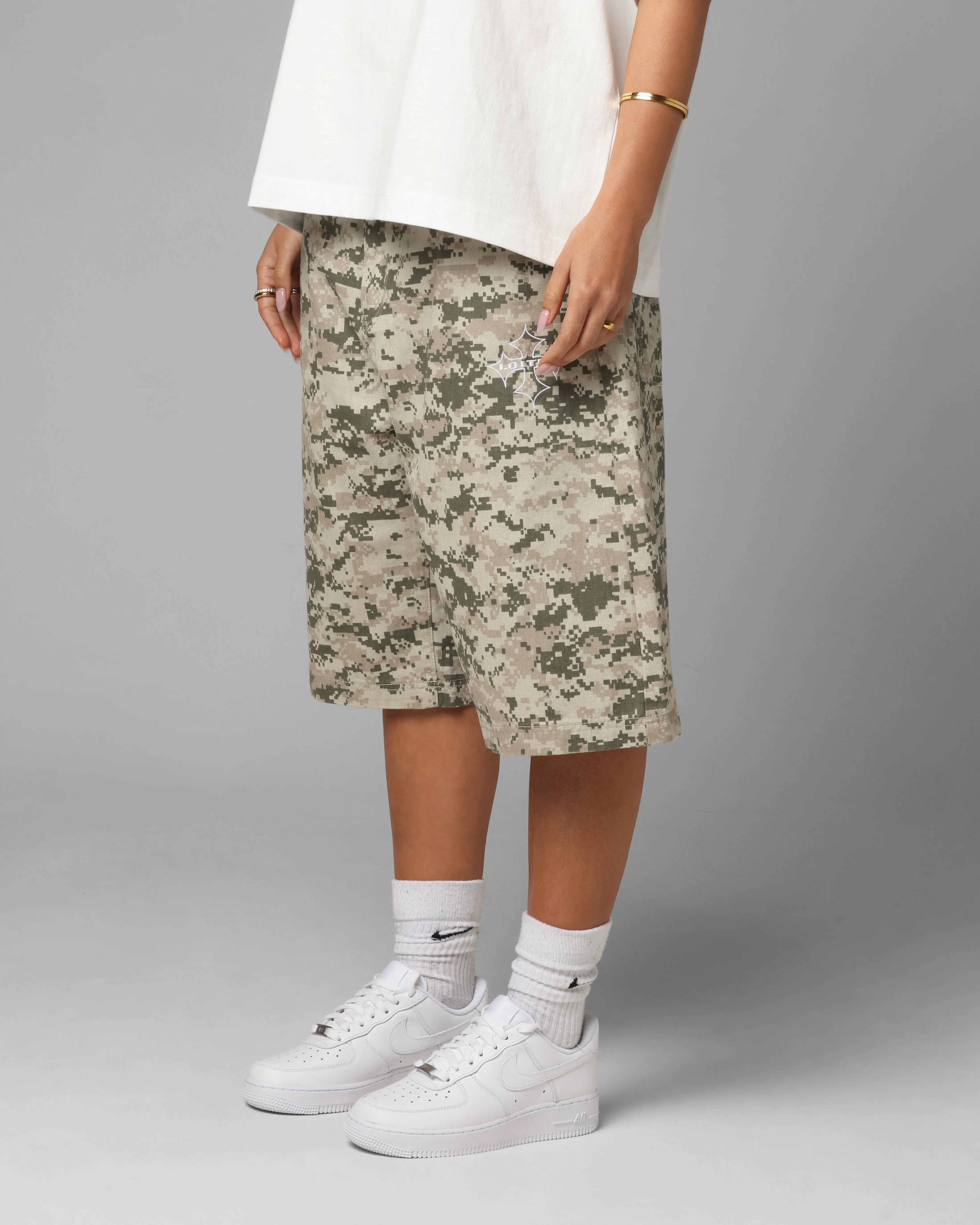 Loiter F-16 Denim Jorts Digi Camo sold by Culture Kings product image thumbnail 2
