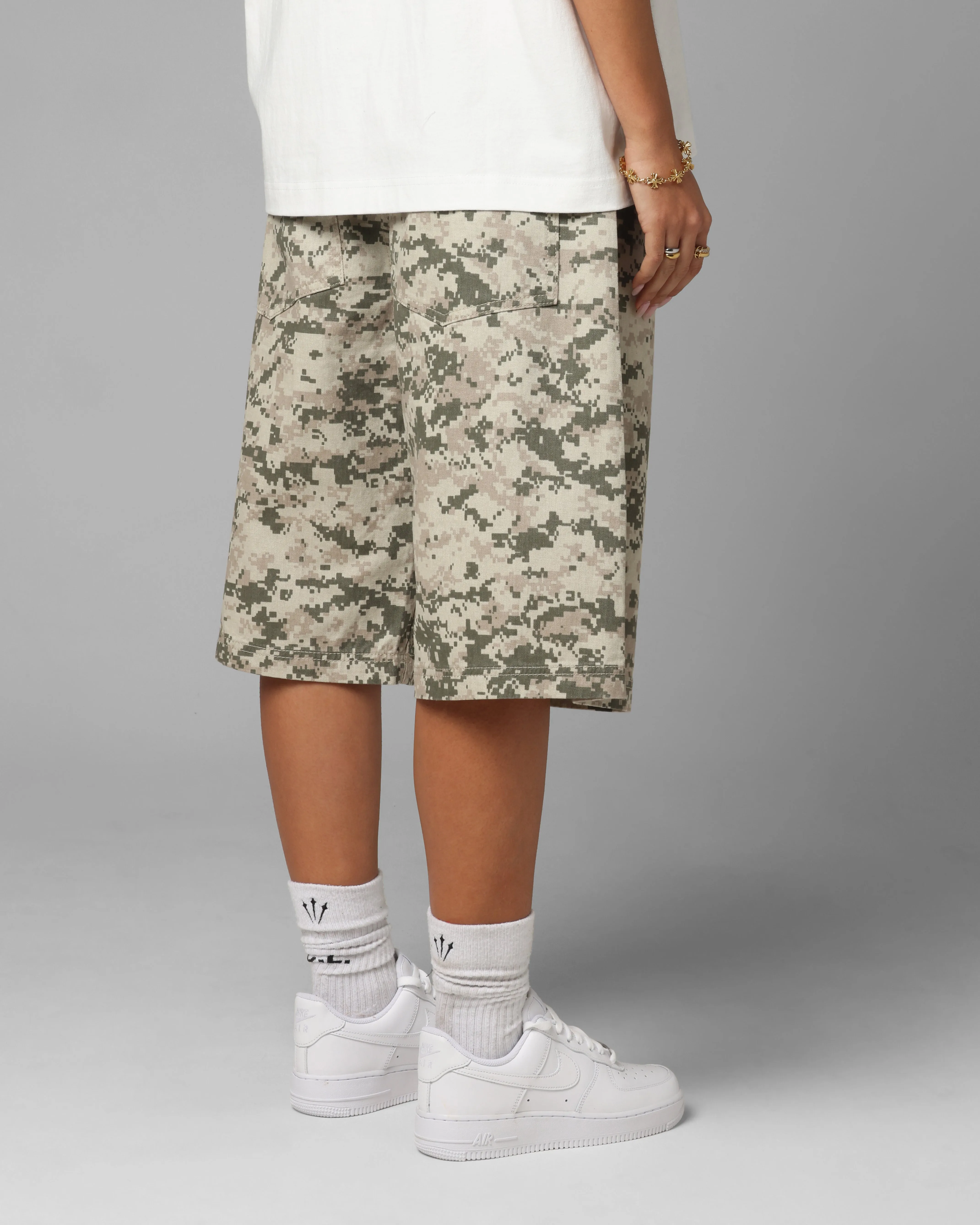 Loiter F-16 Denim Jorts Digi Camo sold by Culture Kings