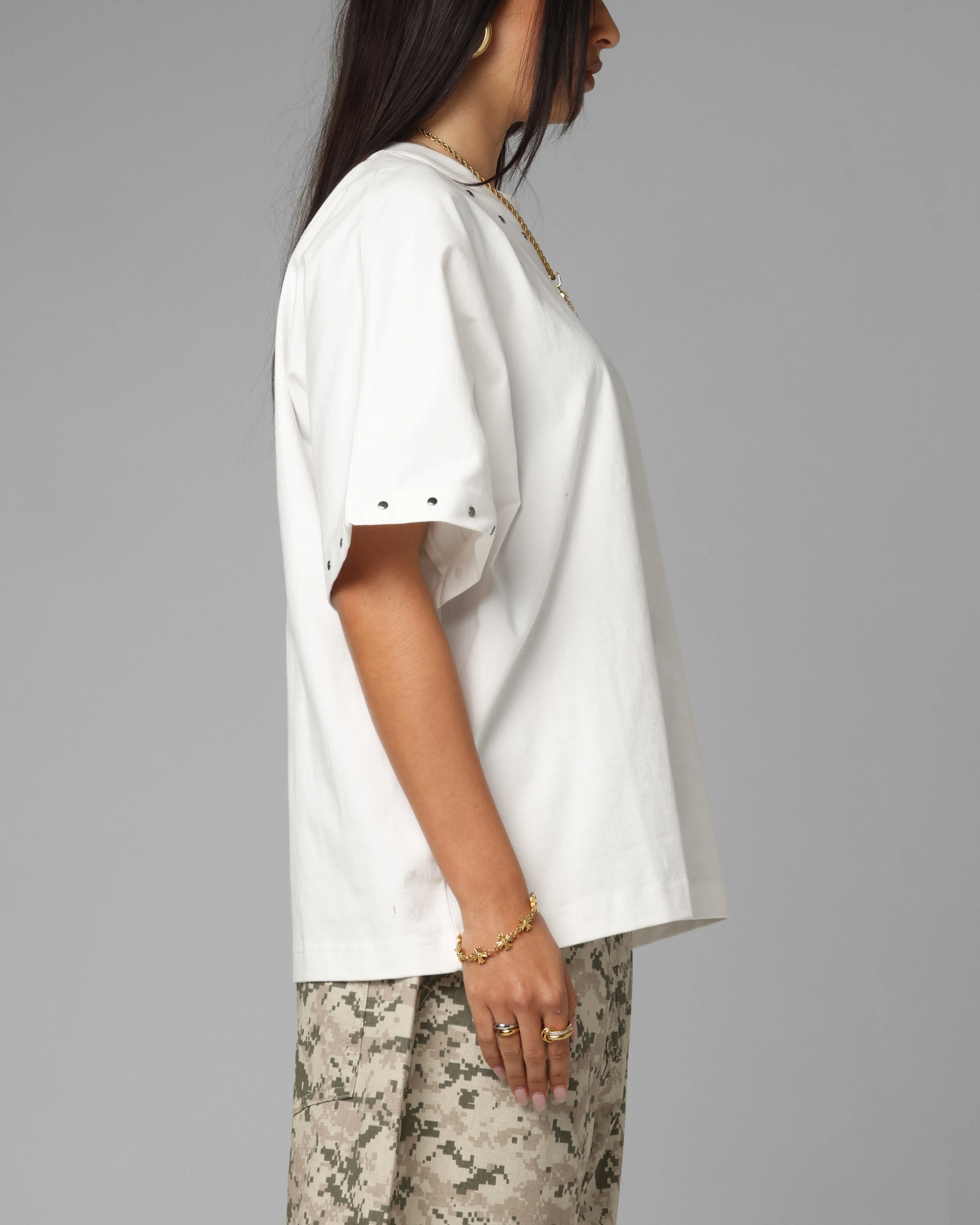 Loiter Opaque Boxy T-Shirt Off White sold by Culture Kings product image thumbnail 3