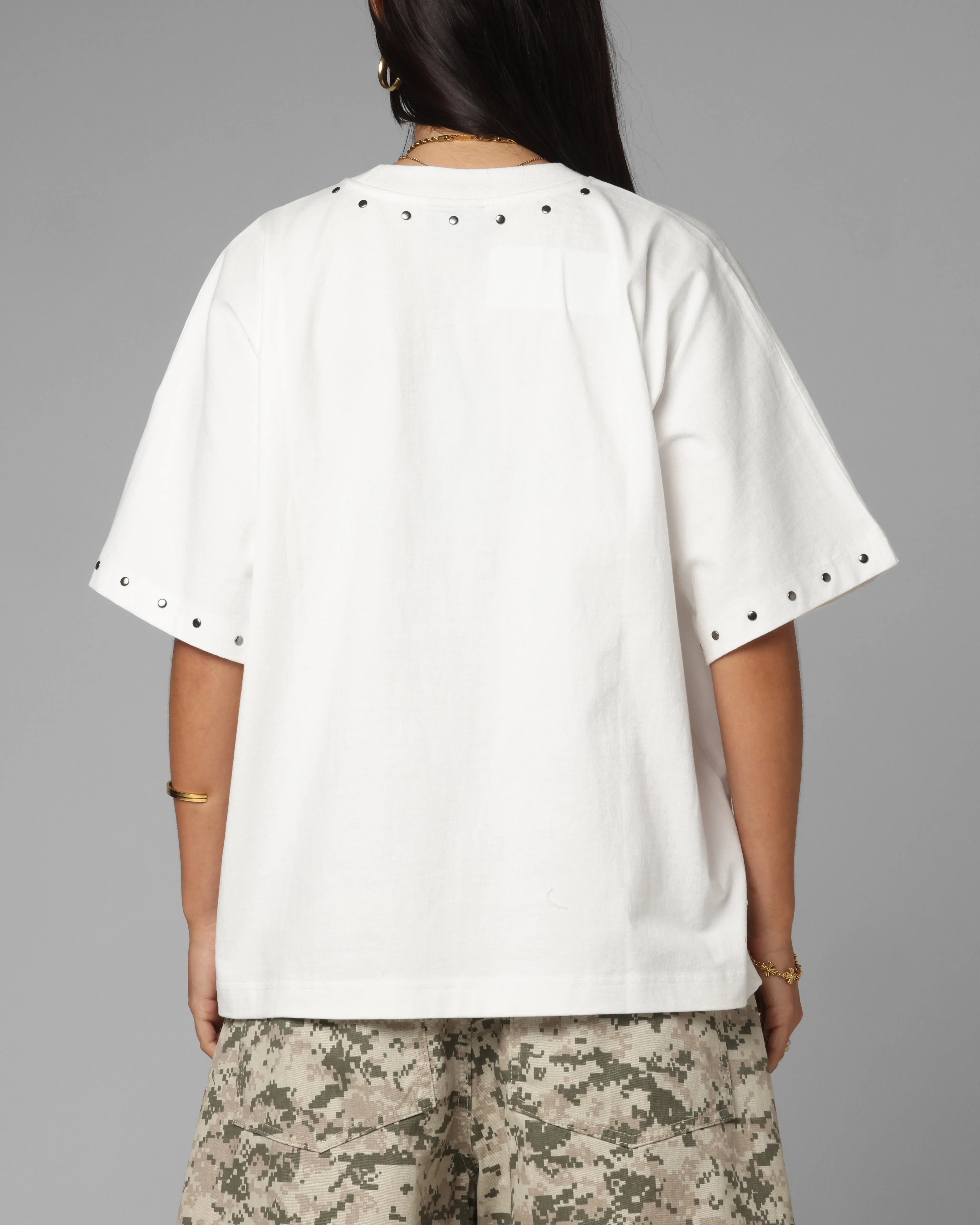 Loiter Opaque Boxy T-Shirt Off White sold by Culture Kings product image thumbnail 2