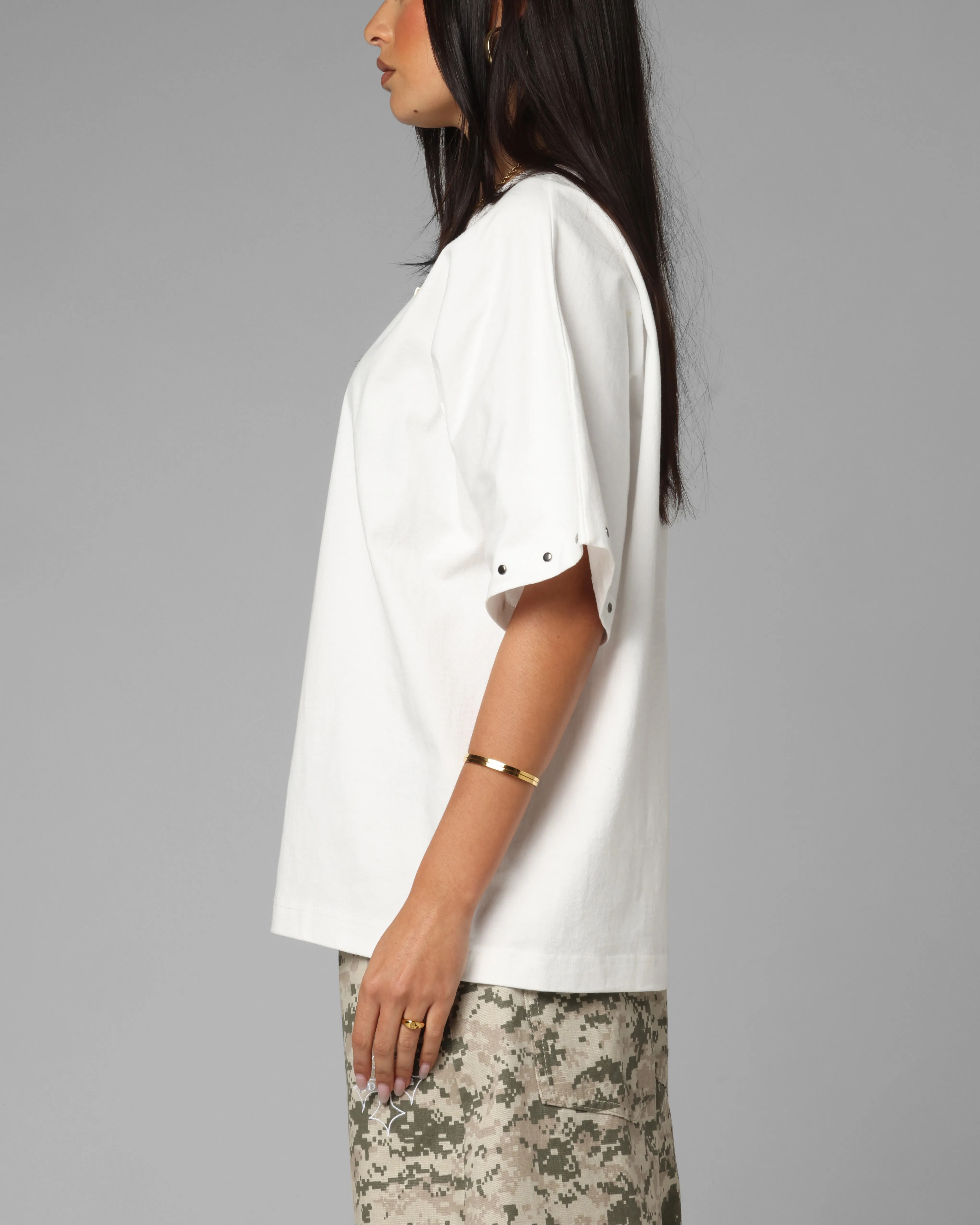 Loiter Opaque Boxy T-Shirt Off White sold by Culture Kings product image thumbnail 4