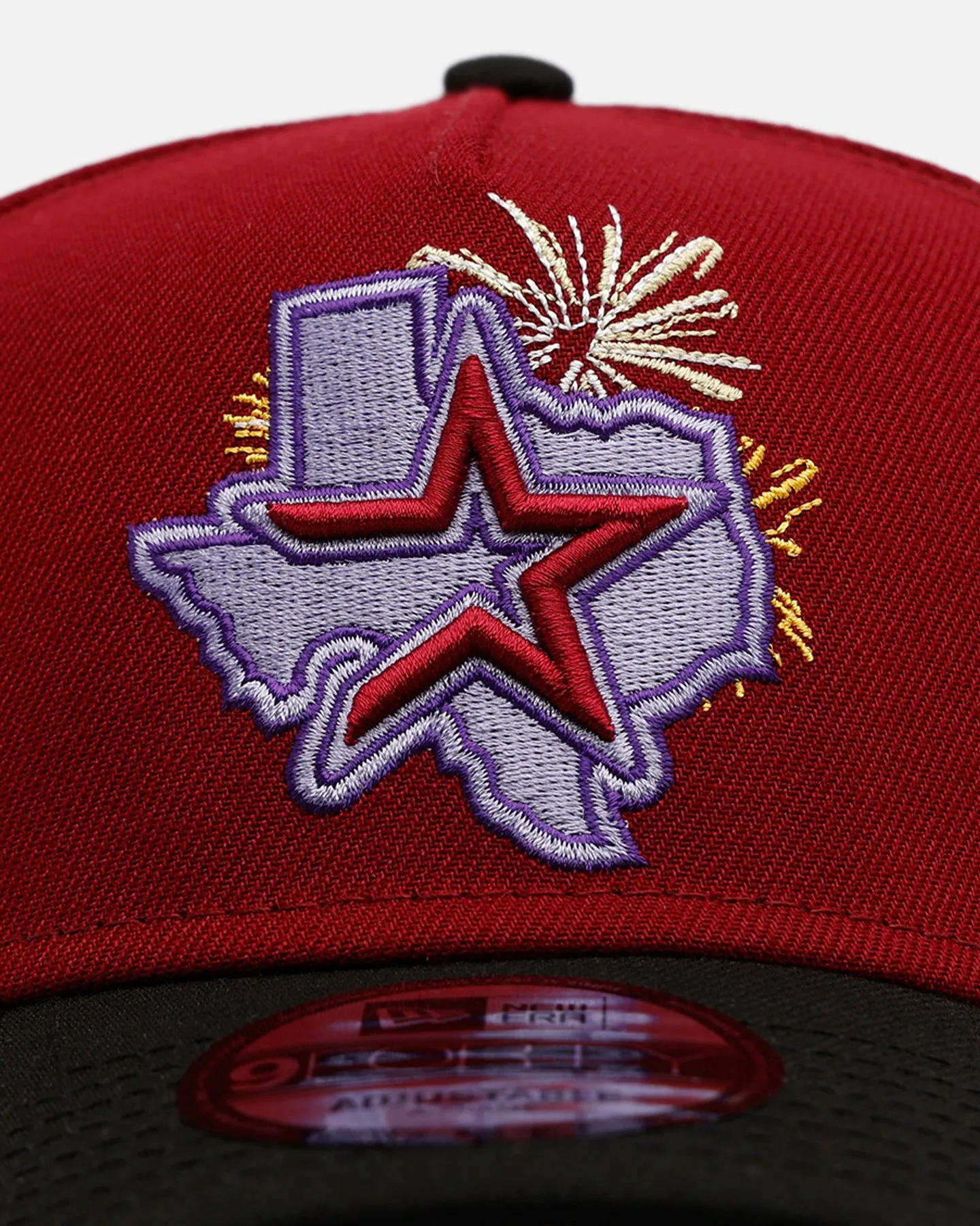New Era Houston Astros 'Carnival' 9FORTY A-Frame Snapback Cardinal sold by Culture Kings product image thumbnail 5