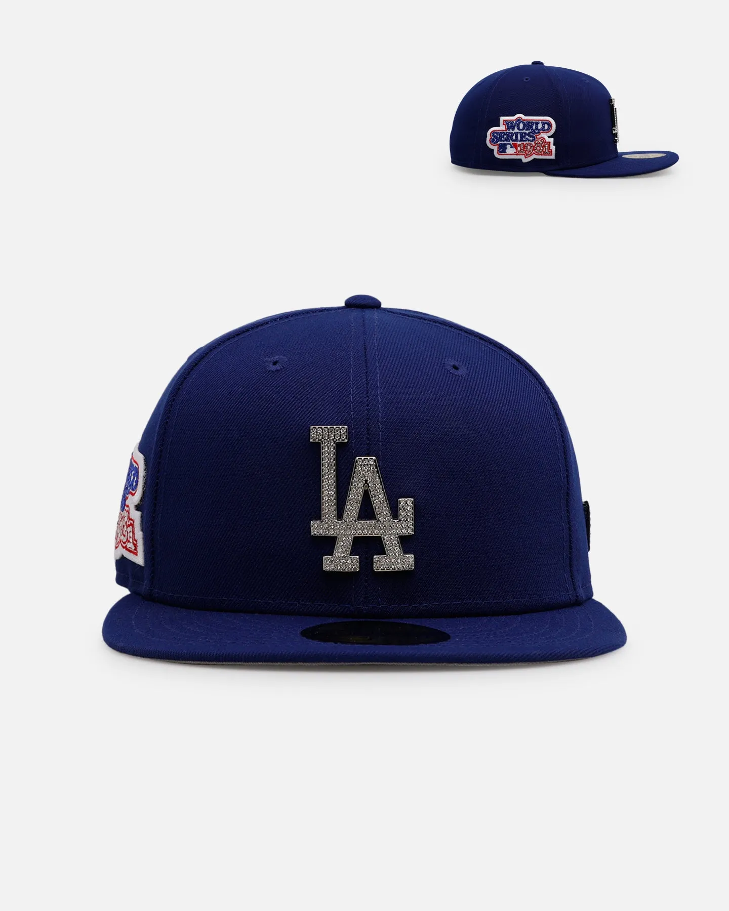 New Era Los Angeles Dodgers 'Bling' 59FIFTY Fitted Official Team Color sold by Culture Kings