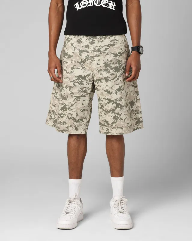 Loiter F-16 Denim Jorts Digi Camo sold by Culture Kings