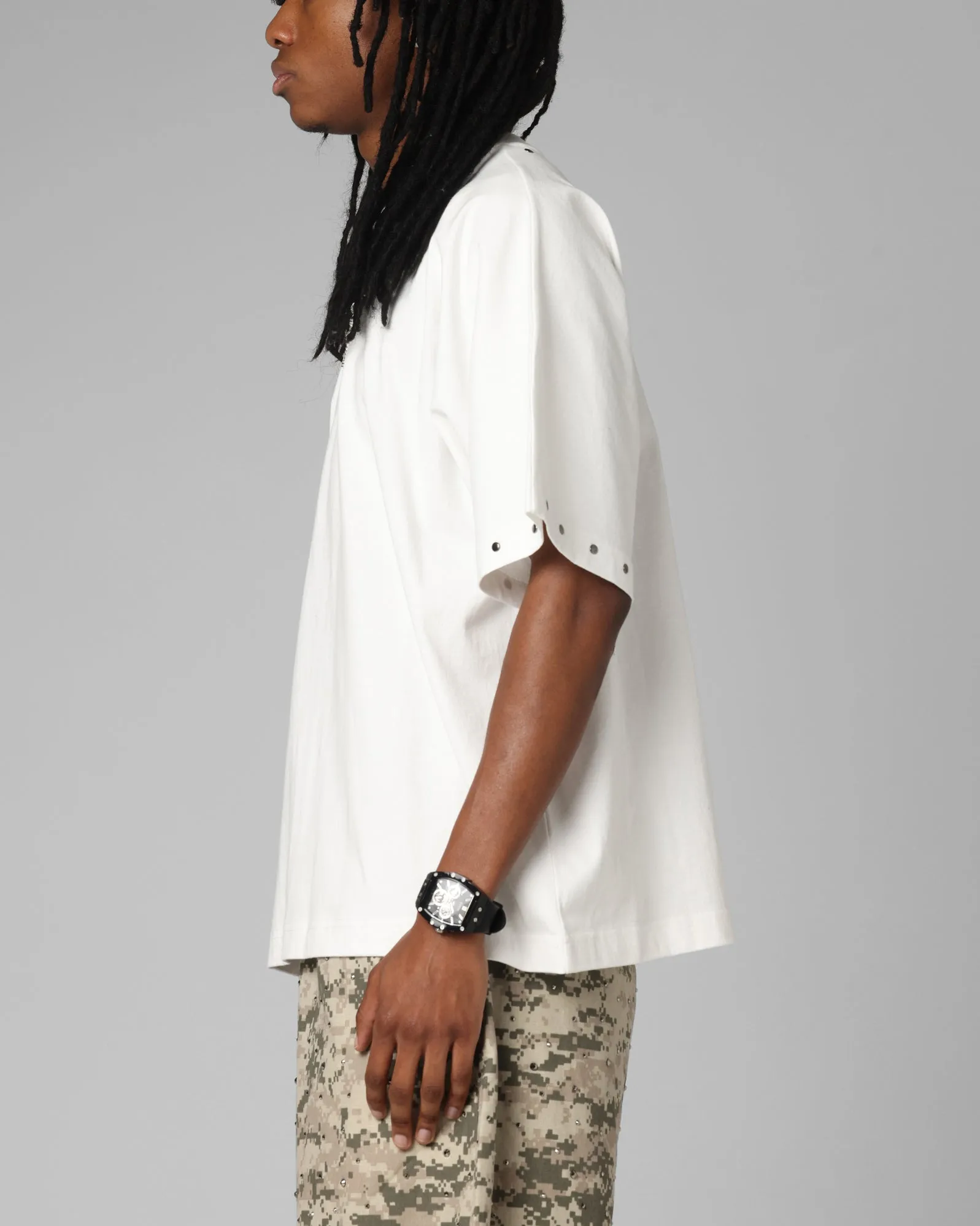 Loiter Opaque Boxy T-Shirt Off White sold by Culture Kings product image thumbnail 5