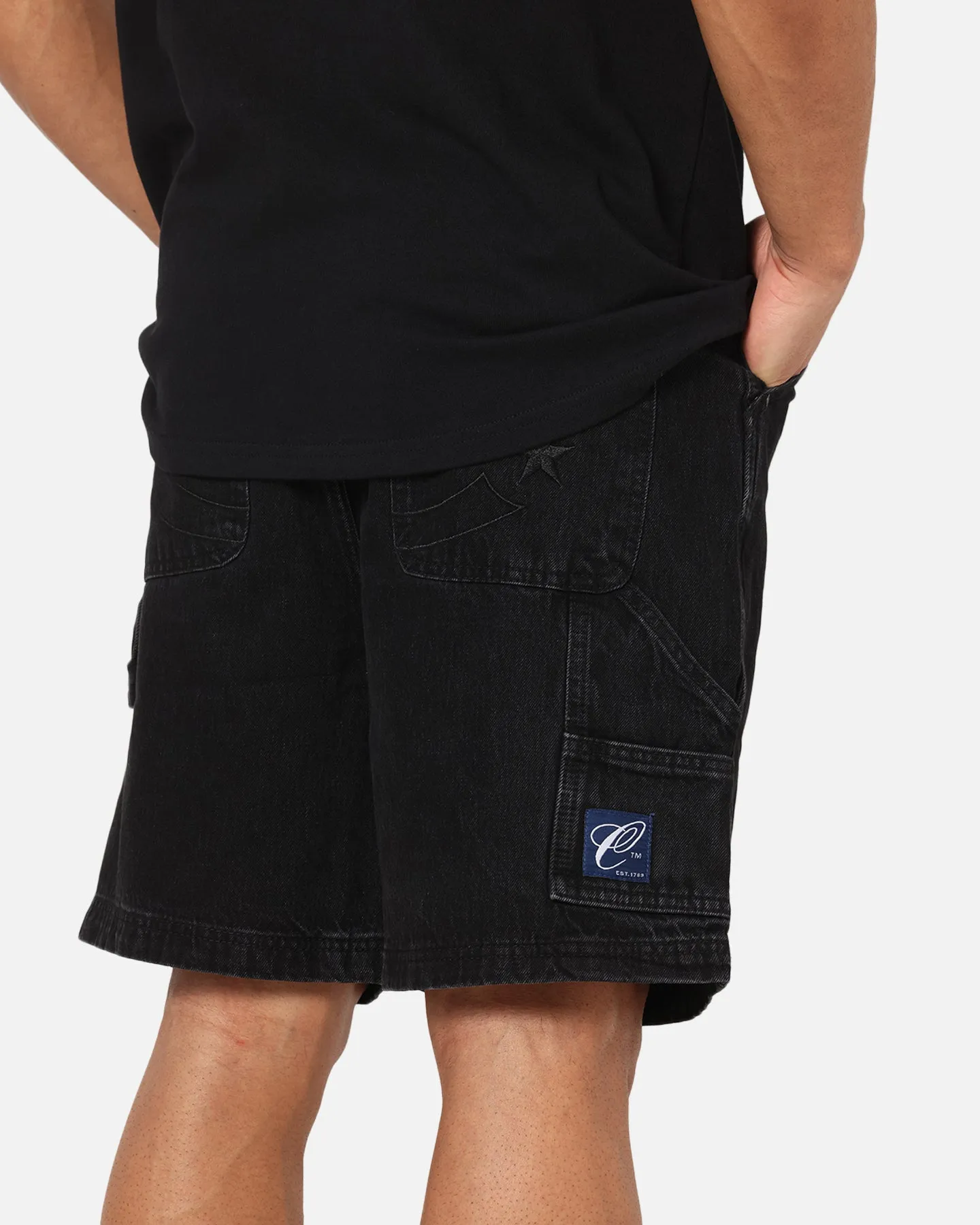 Carre C-Star Denim Shorts Black Wash sold by Culture Kings product image thumbnail 3