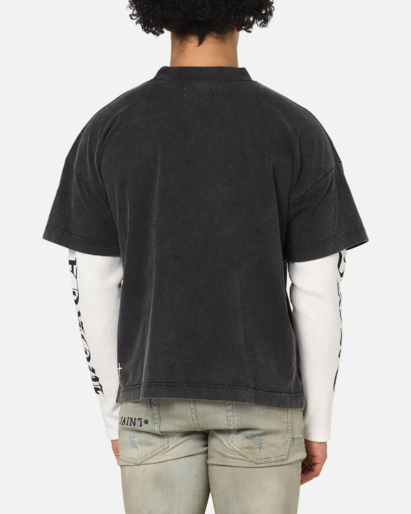 Saint Morta Kingdomcome Long Sleeve T-Shirt Vintage Black sold by Culture Kings product image thumbnail 3