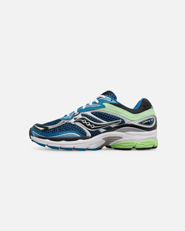 Saucony ProGrid Omni 9 Blue/Lime sold by Culture Kings