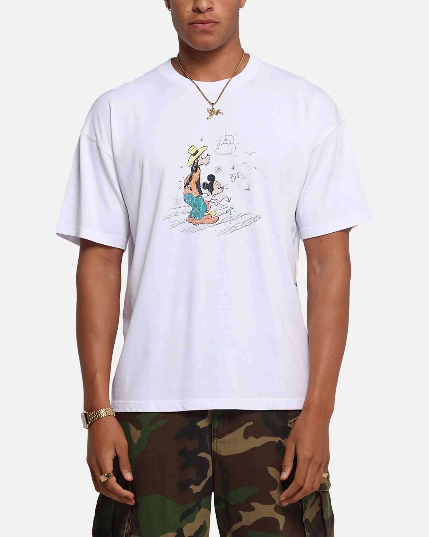 American Thrift Disney Best Friend's T-Shirt White sold by Culture Kings product image thumbnail 2