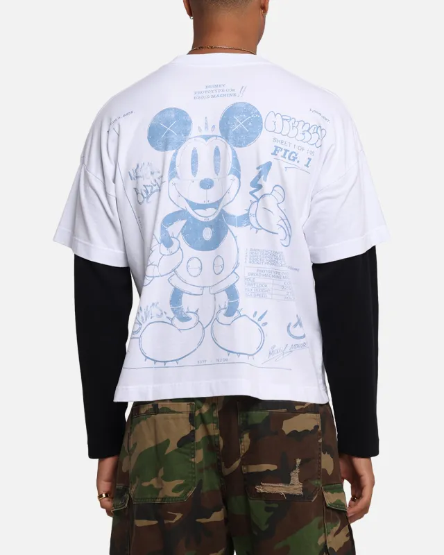 American Thrift Disney Mickey Prototype II Long Sleeve T-Shirt White made by Culture Kings