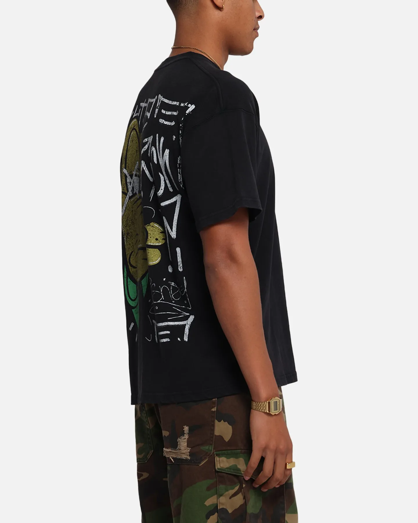 American Thrift Disney Pluto T-Shirt Black sold by Culture Kings product image thumbnail 5