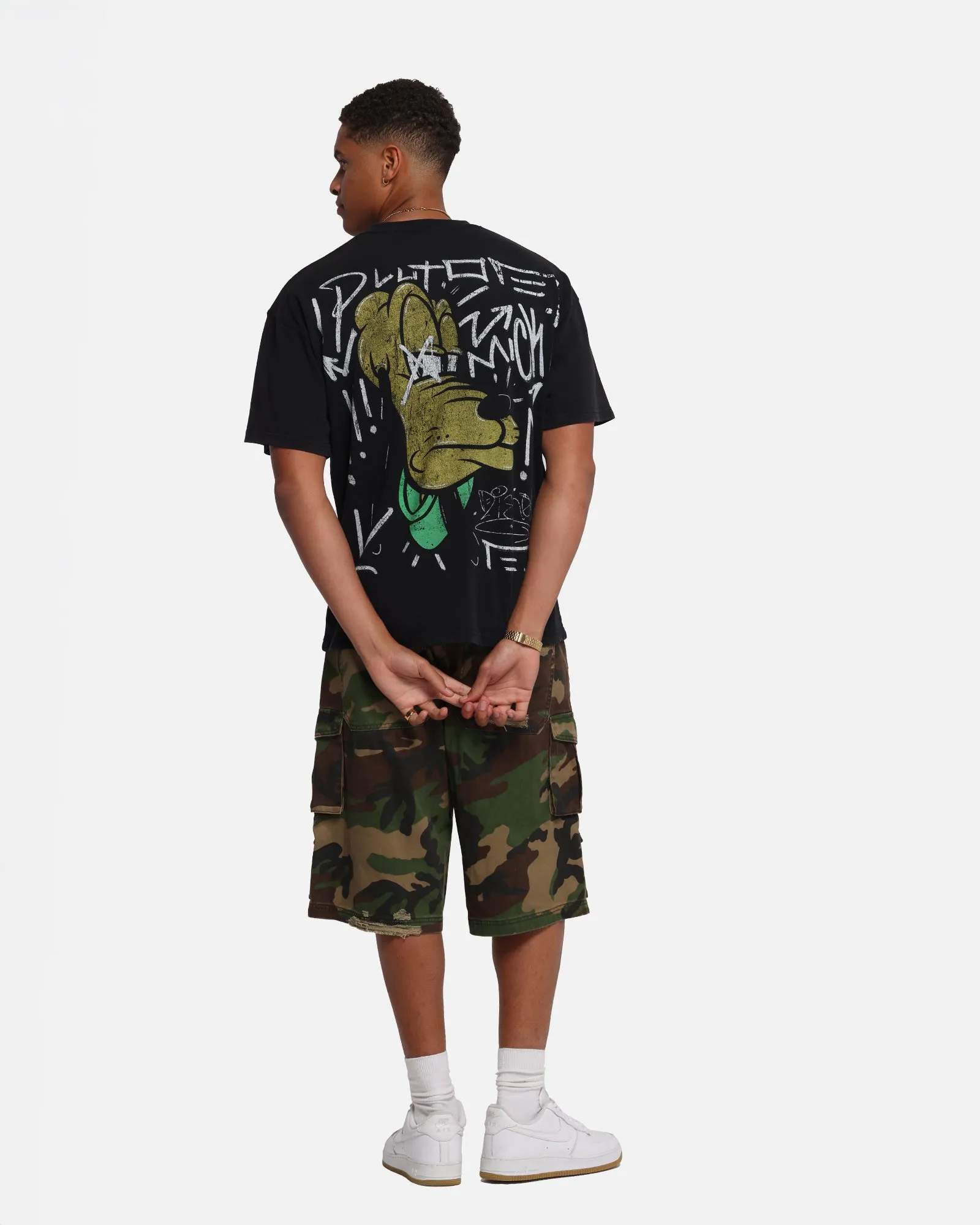 American Thrift Disney Pluto T-Shirt Black sold by Culture Kings product image thumbnail 3