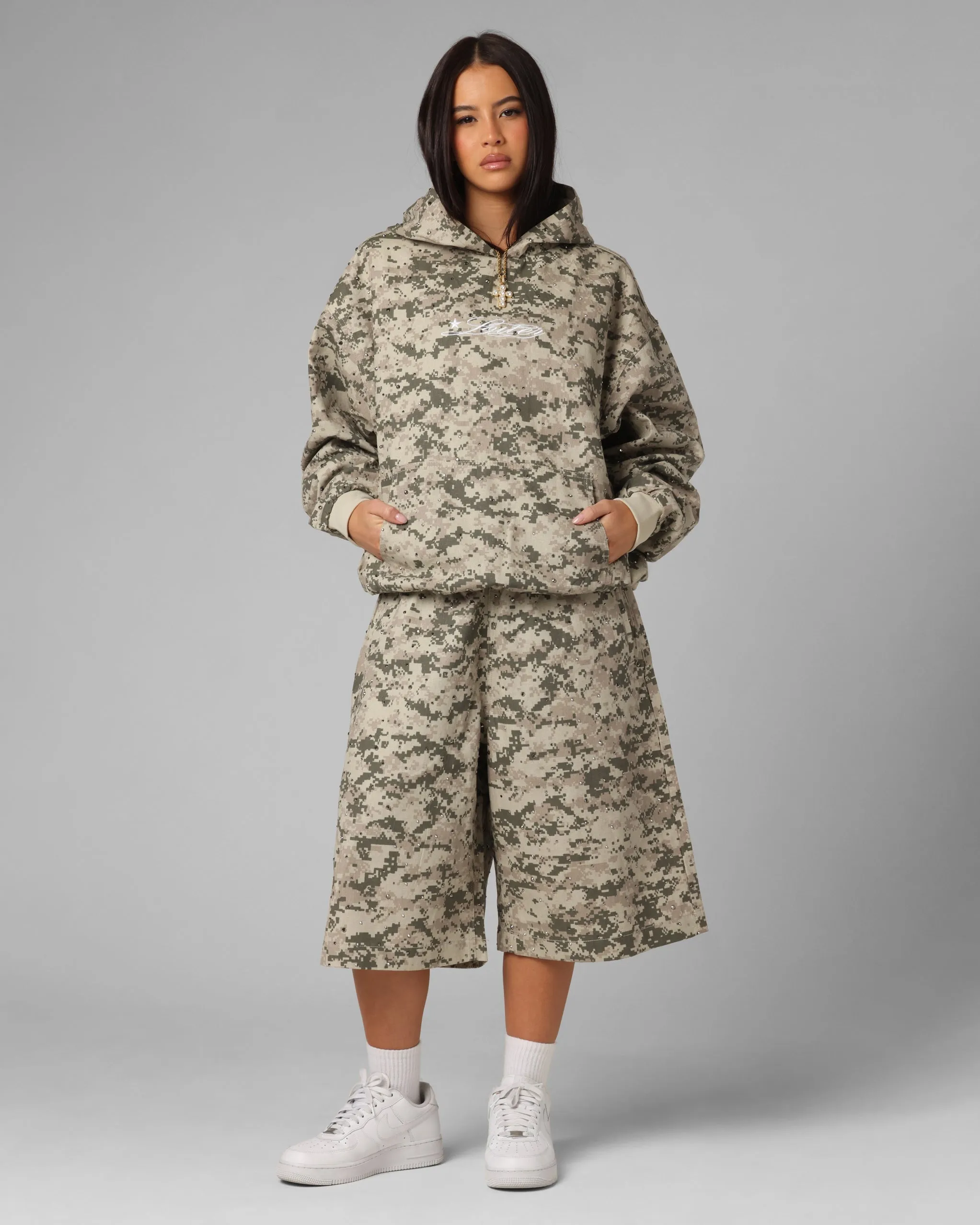 Loiter Hail Storm Premium Hoodie Digi Camo sold by Culture Kings product image thumbnail 4