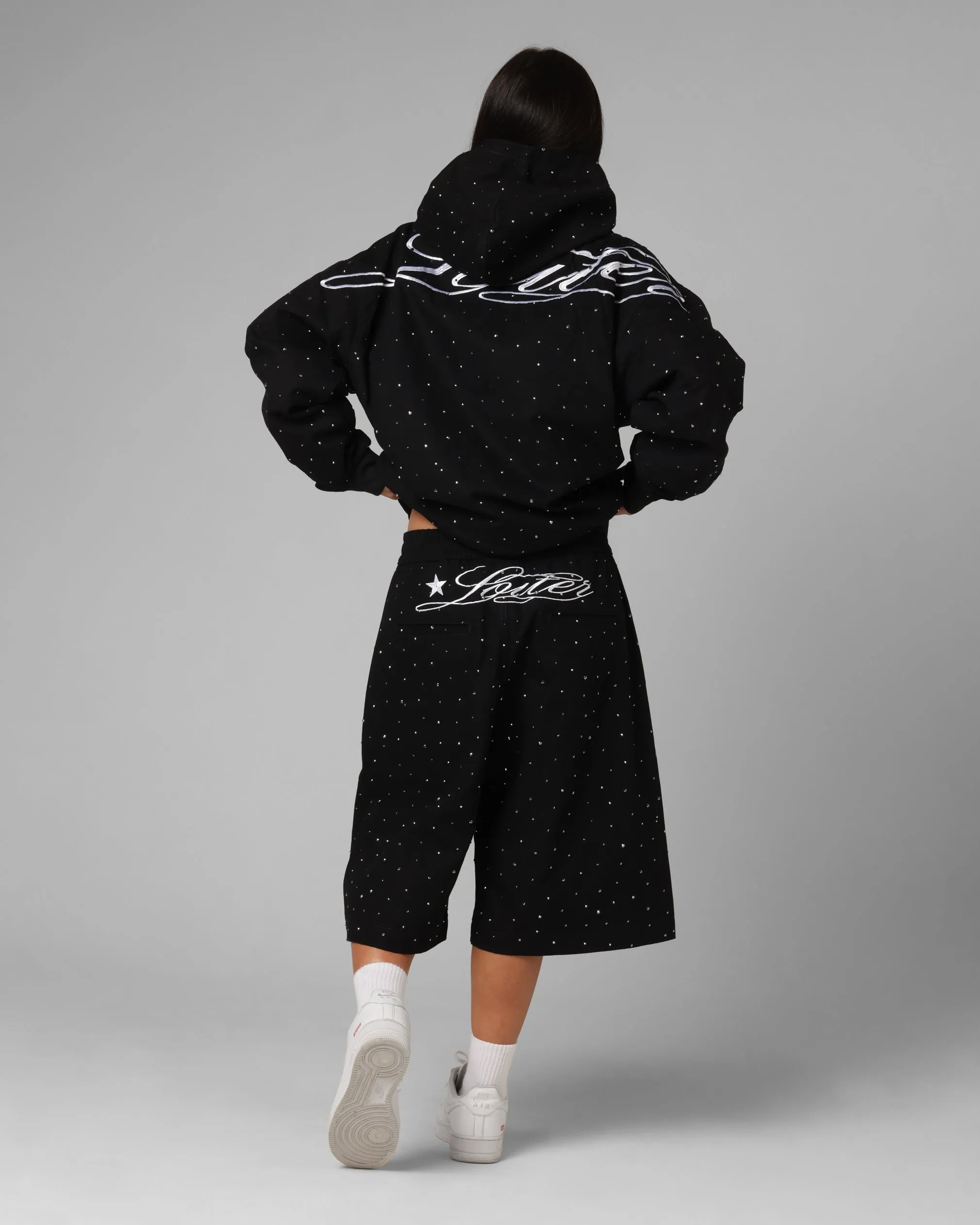 Loiter Hail Storm Premium Hoodie Black sold by Culture Kings product image thumbnail 4