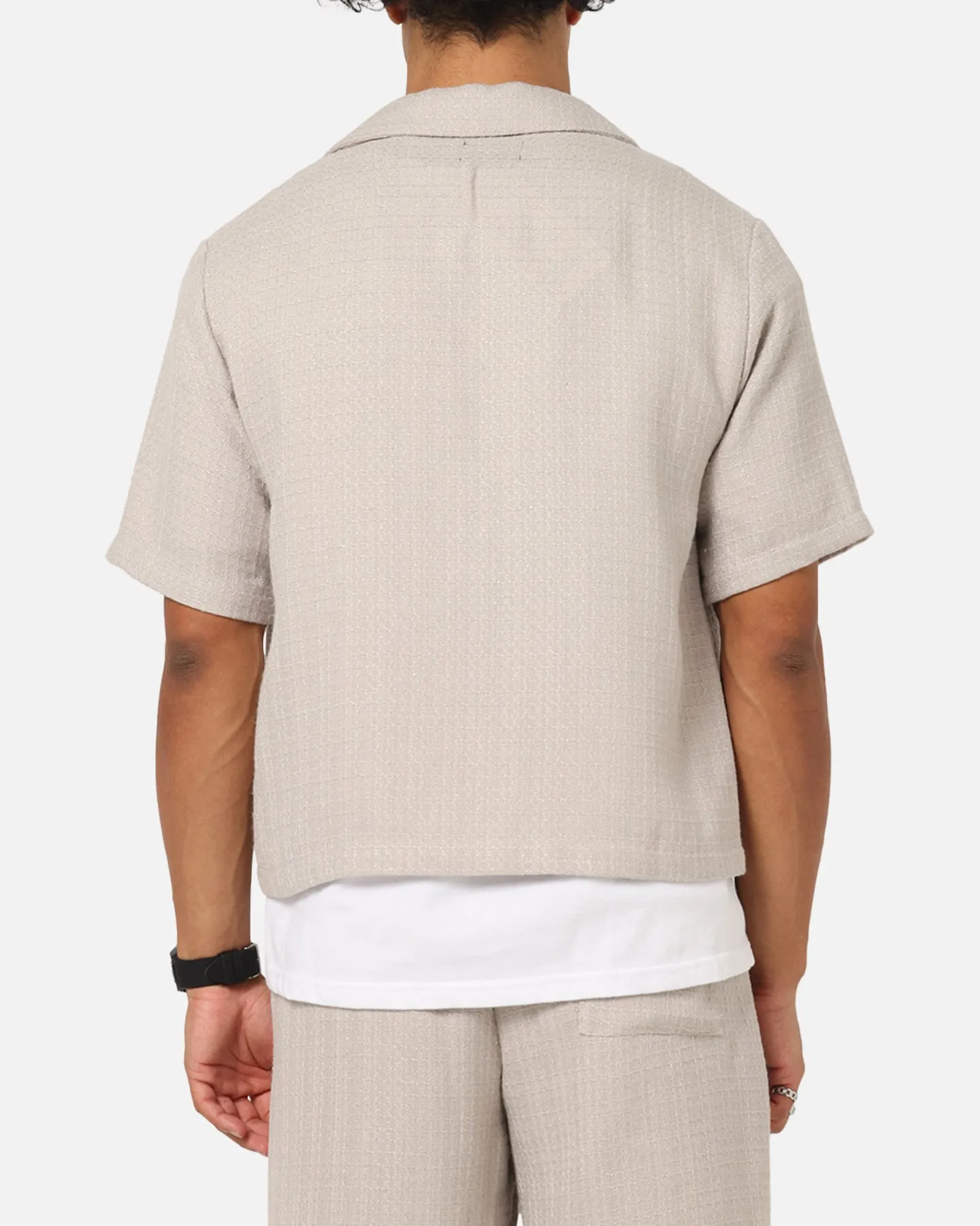 XXIII Textured Button Up Shirt Stone sold by Culture Kings product image thumbnail 3