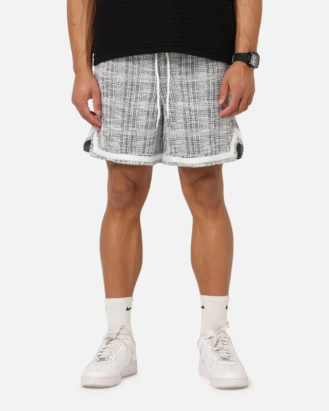 XXIII Textured Ball Shorts Navy/Cream sold by Culture Kings