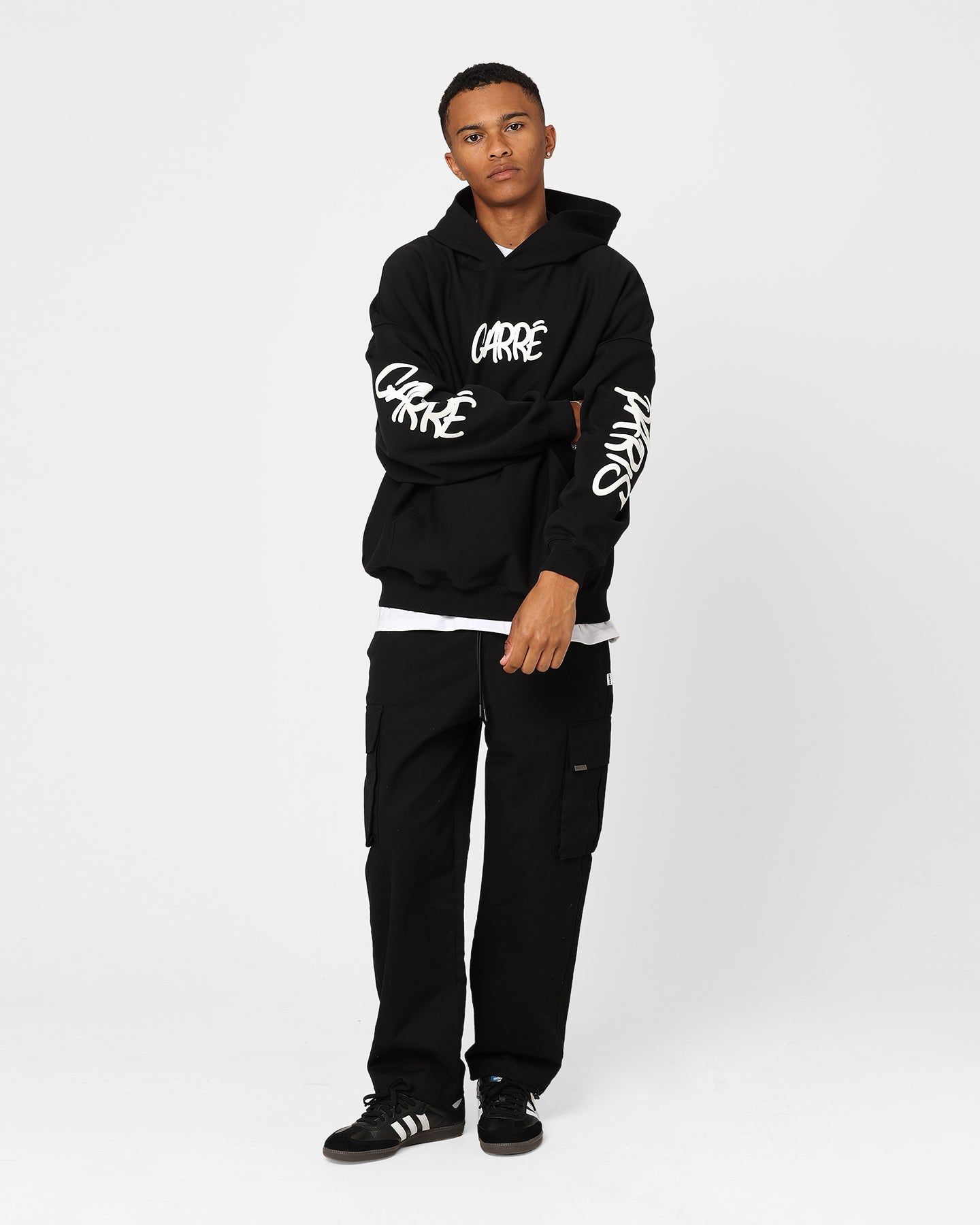 Carre Slap Motion Hoodie Black sold by Culture Kings product image thumbnail 2