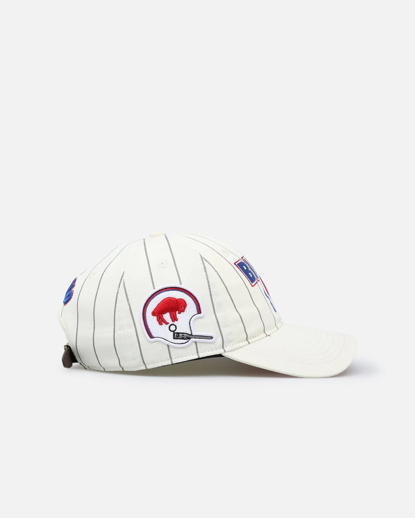 Pro Standard Buffalo Bills Pinstripe Dad Hat Strapback Eggshell/Yellow sold by Culture Kings product image thumbnail 3