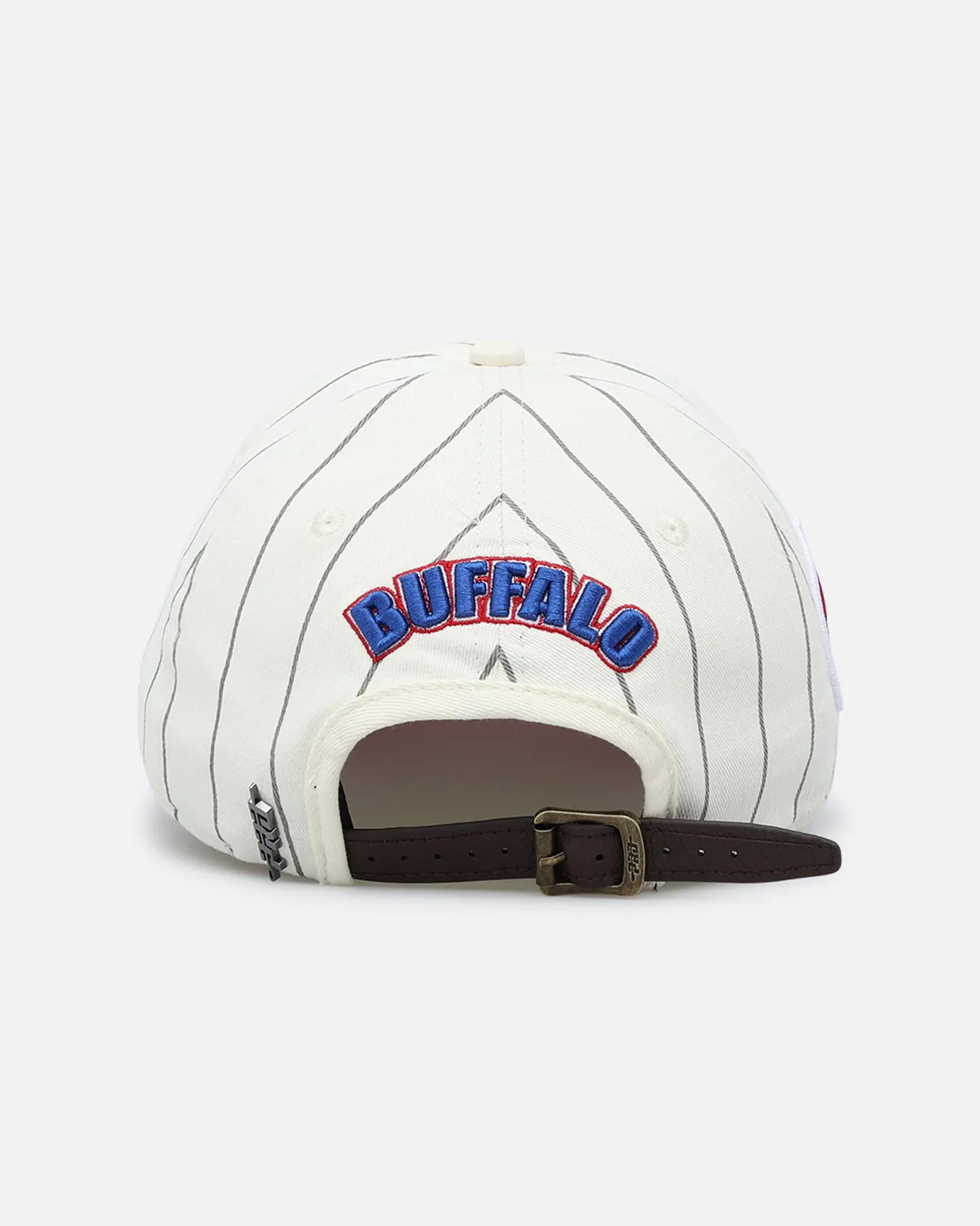 Pro Standard Buffalo Bills Pinstripe Dad Hat Strapback Eggshell/Yellow sold by Culture Kings product image thumbnail 2