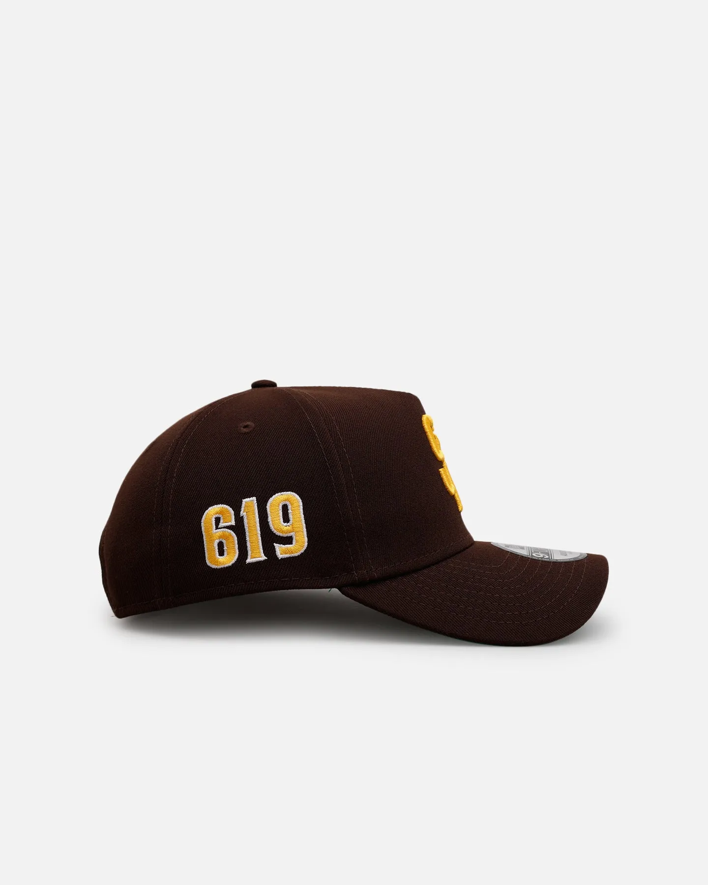 New Era San Diego Padres 'Area Codes' 9FORTY A-Frame Snapback Brown sold by Culture Kings product image thumbnail 3