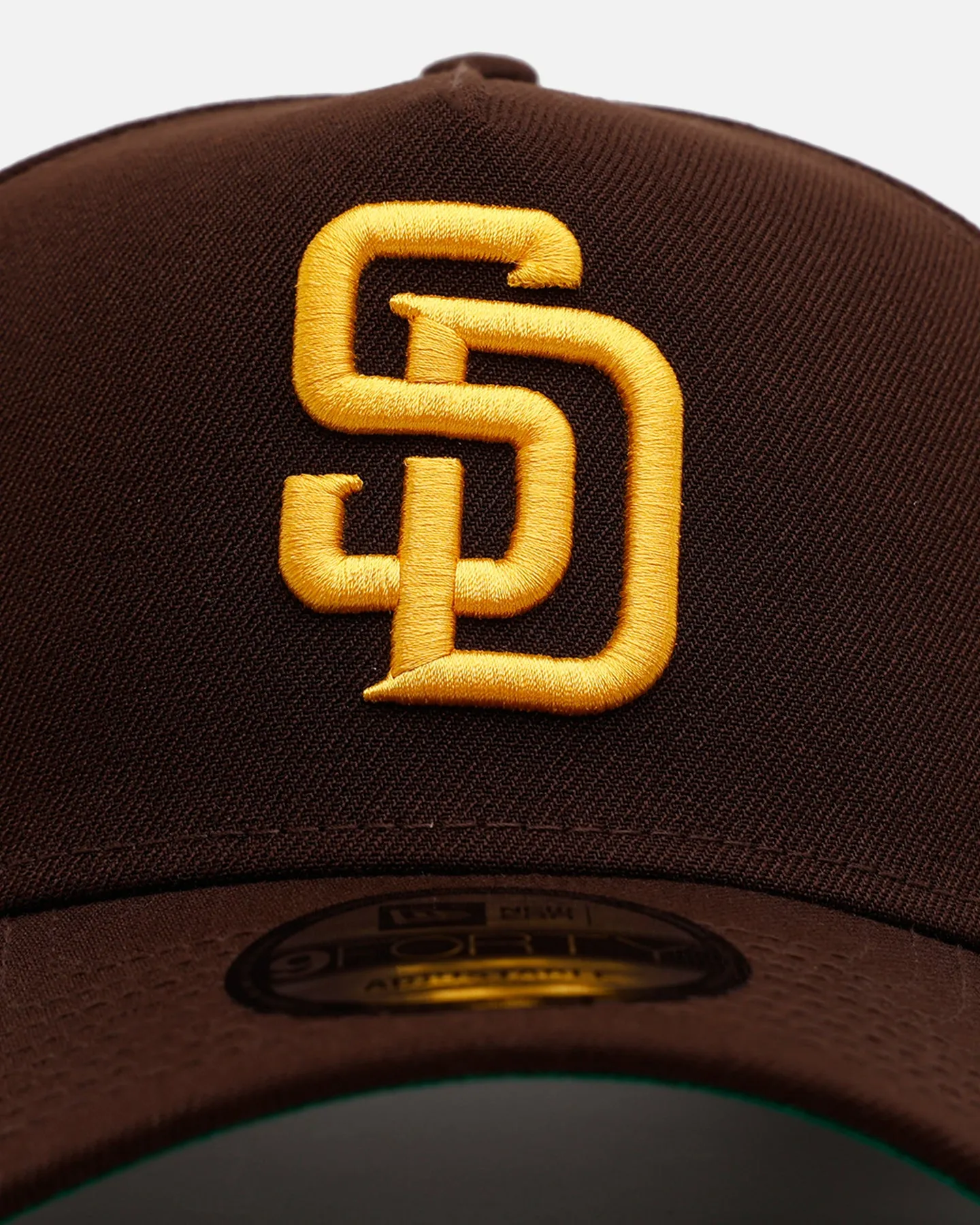 New Era San Diego Padres 'Area Codes' 9FORTY A-Frame Snapback Brown sold by Culture Kings product image thumbnail 5