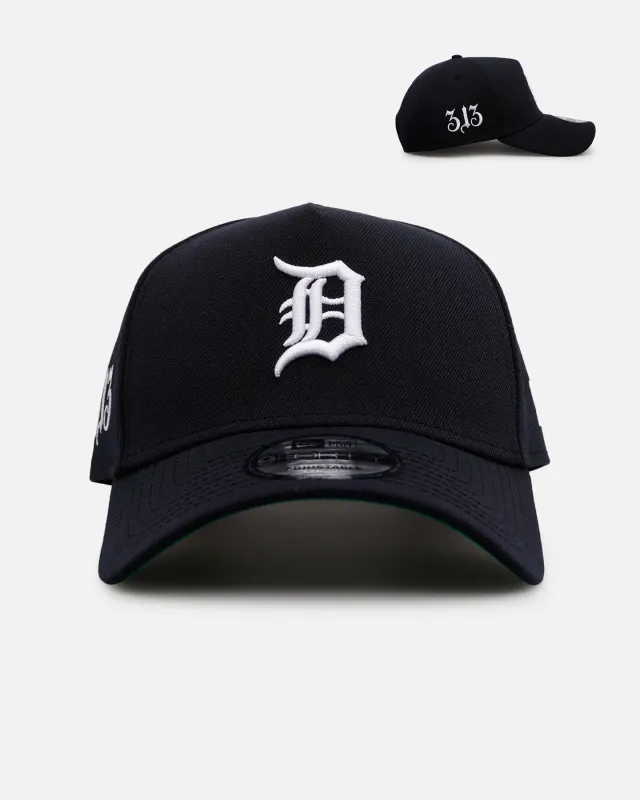 New Era Detroit Tigers 'Area Codes' 9FORTY A-Frame Snapback Navy sold by Culture Kings