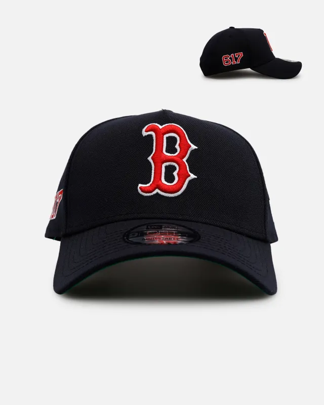 New Era Boston Red Sox 'Area Codes' 9FORTY A-Frame Snapback Navy sold by Culture Kings