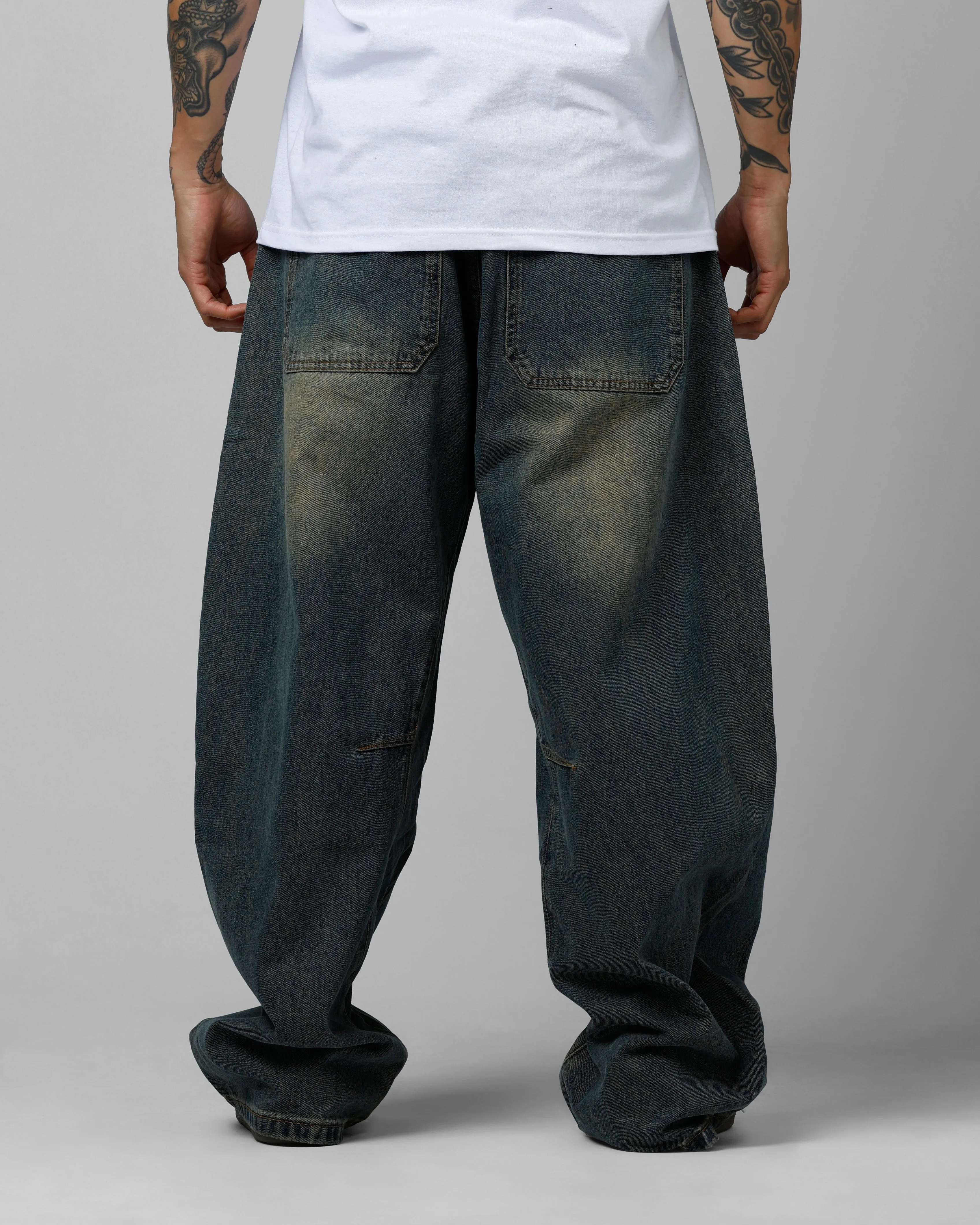 Loiter F-16 Balloon Jeans Dirty Blue sold by Culture Kings product image thumbnail 5