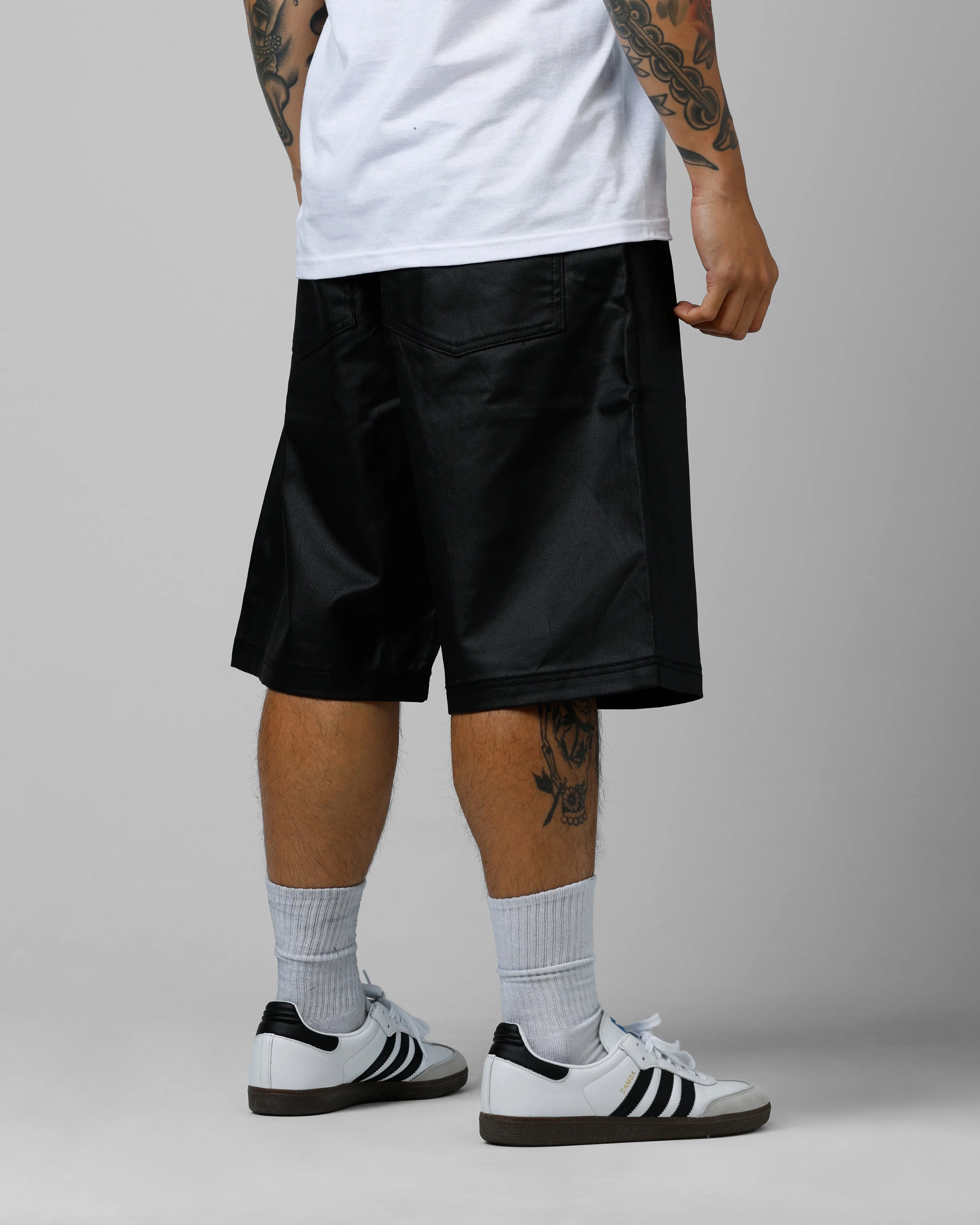 Loiter F-16 Denim Jorts Black sold by Culture Kings product image thumbnail 3