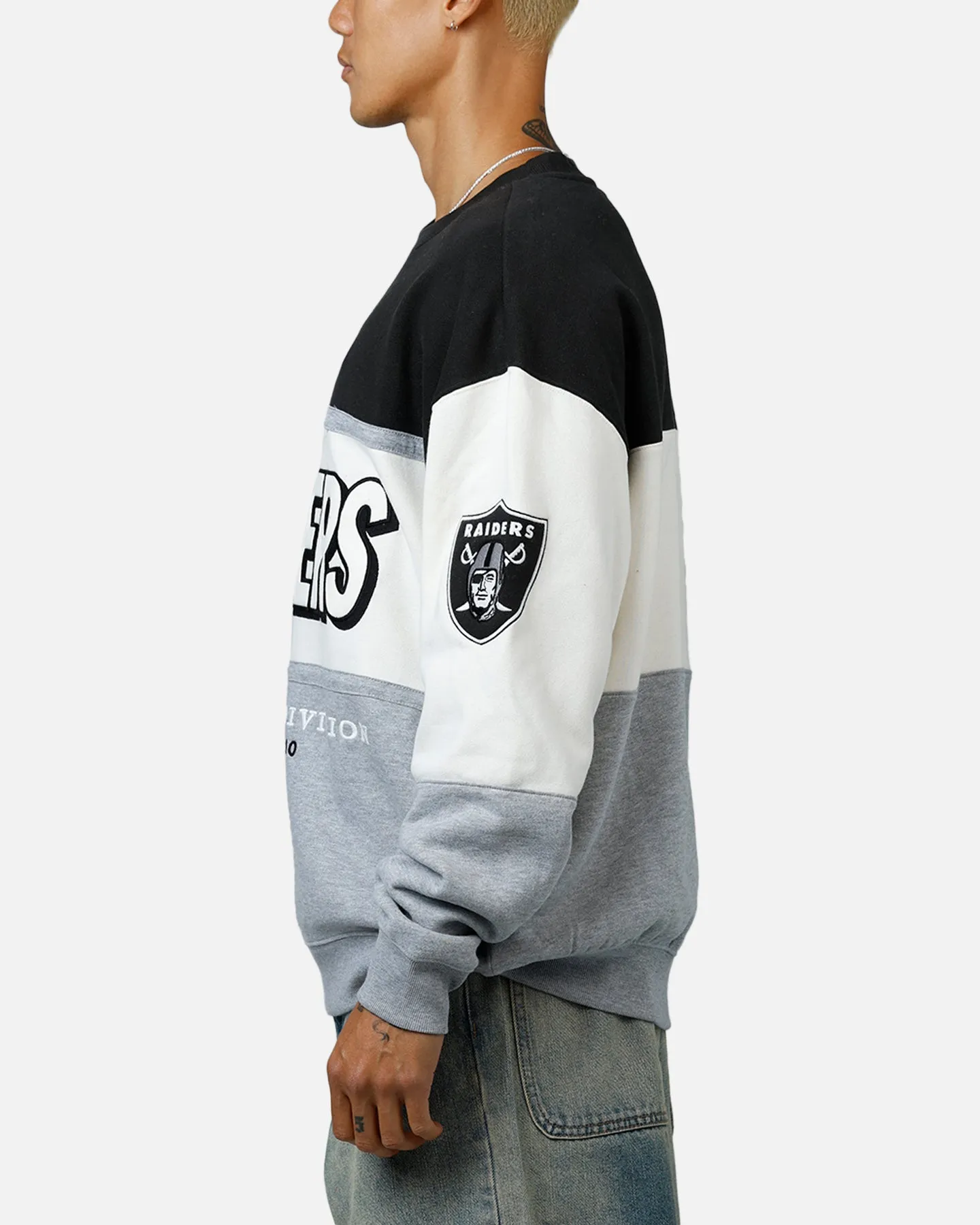 47 Brand Las Vegas Raiders Maximalist Crewneck Black/Grey sold by Culture Kings product image thumbnail 5