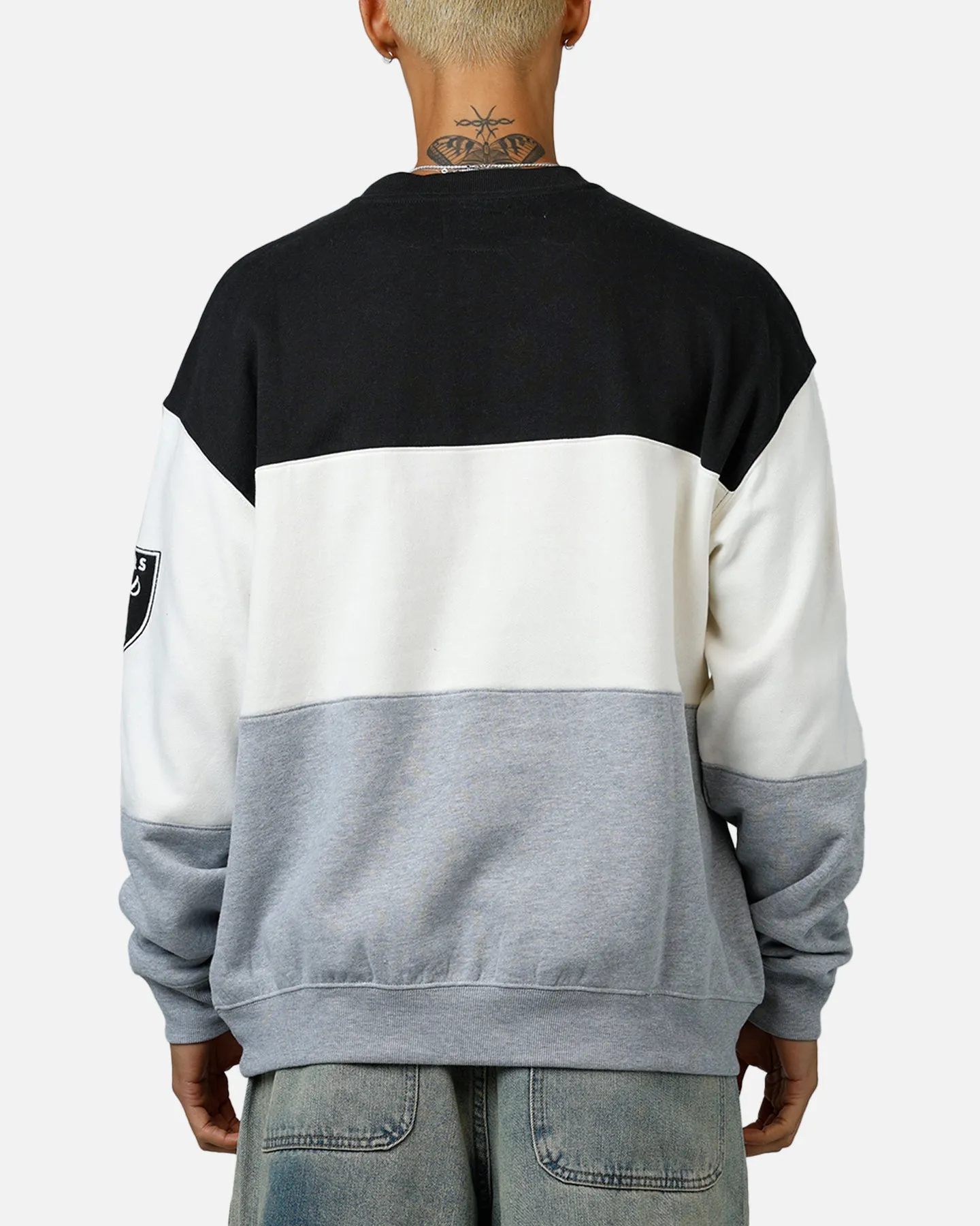 47 Brand Las Vegas Raiders Maximalist Crewneck Black/Grey sold by Culture Kings product image thumbnail 2